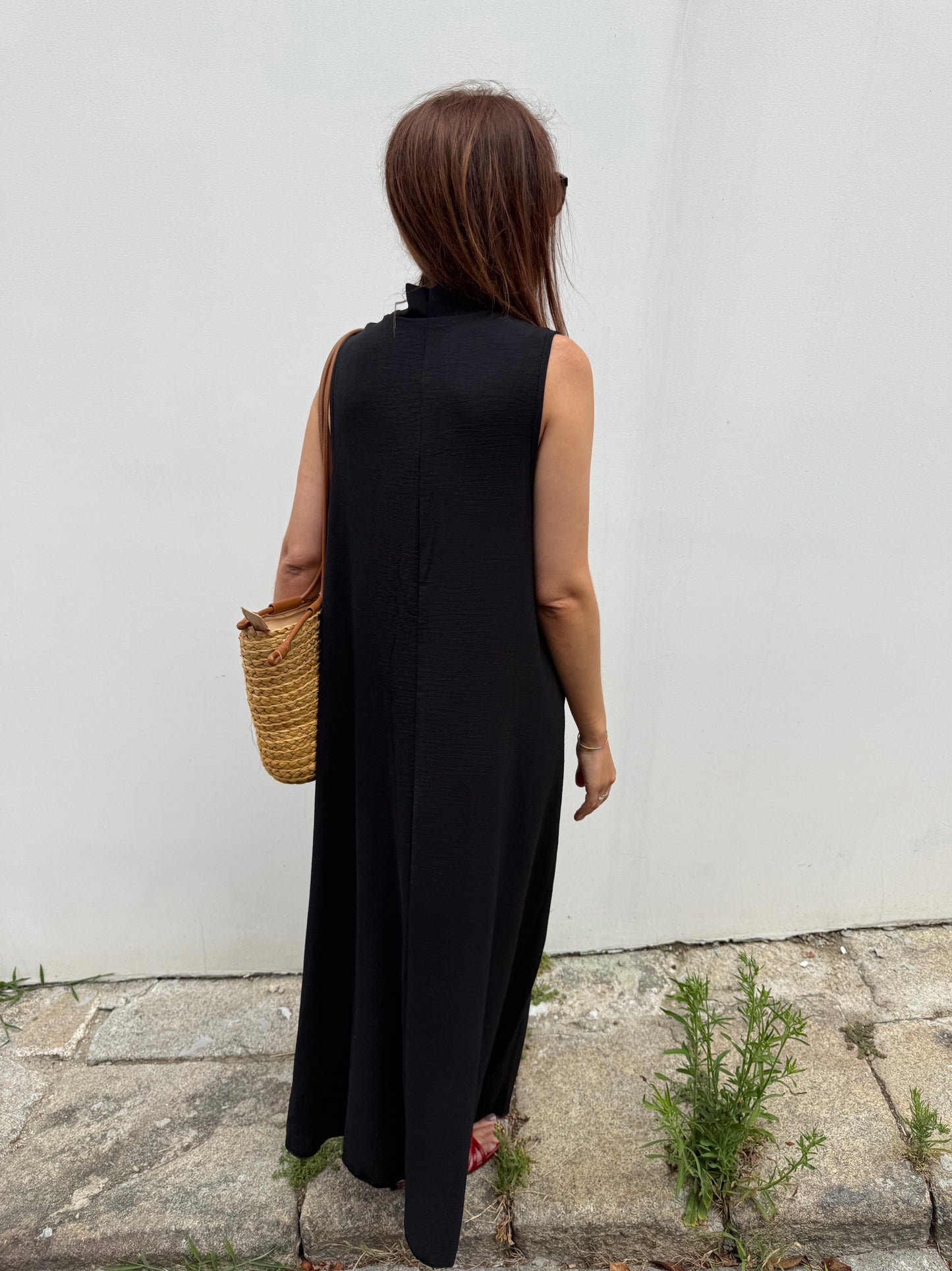 Vestido Sardinha - Preto - Envio até 15/07
