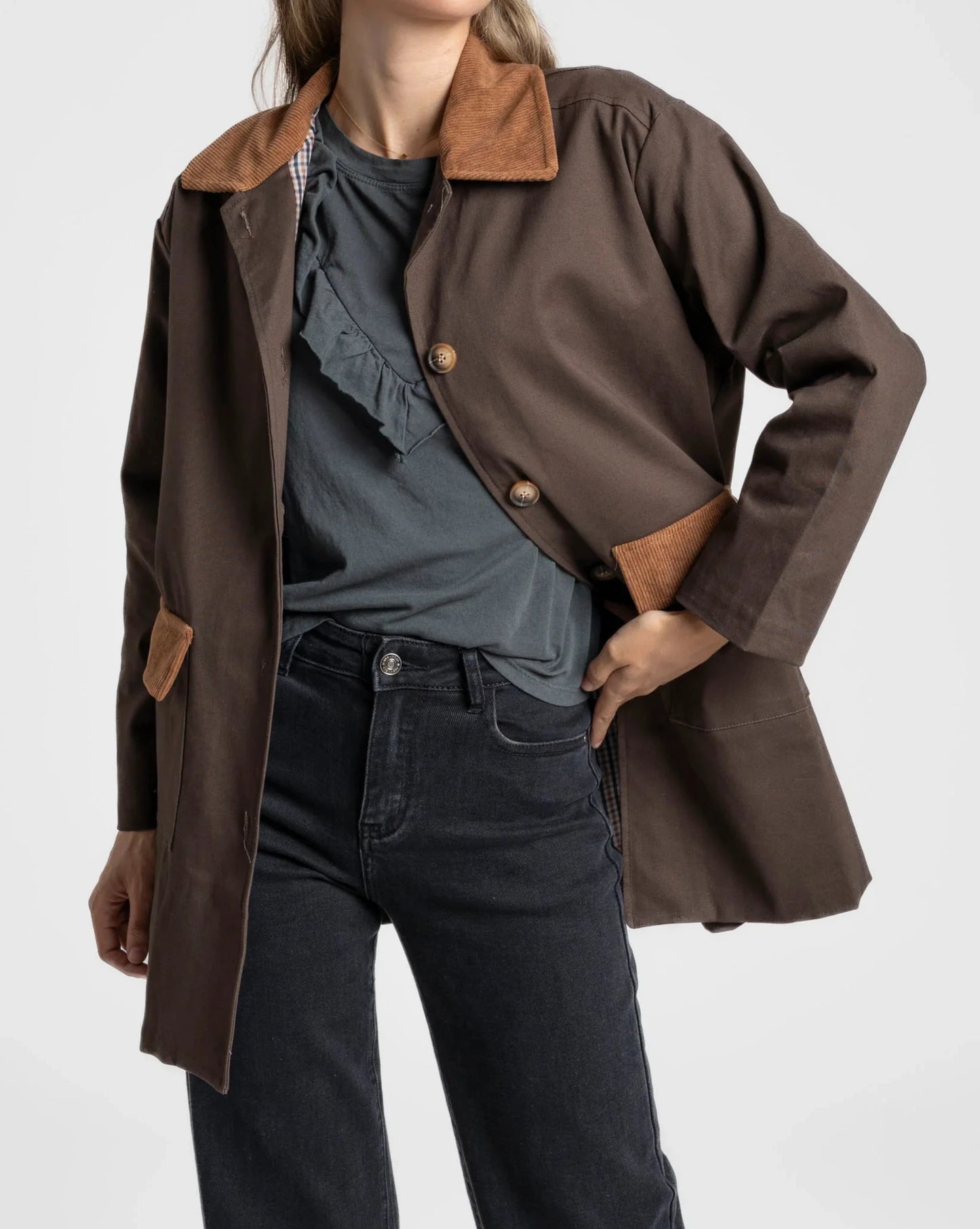 Parka Scotland Brown