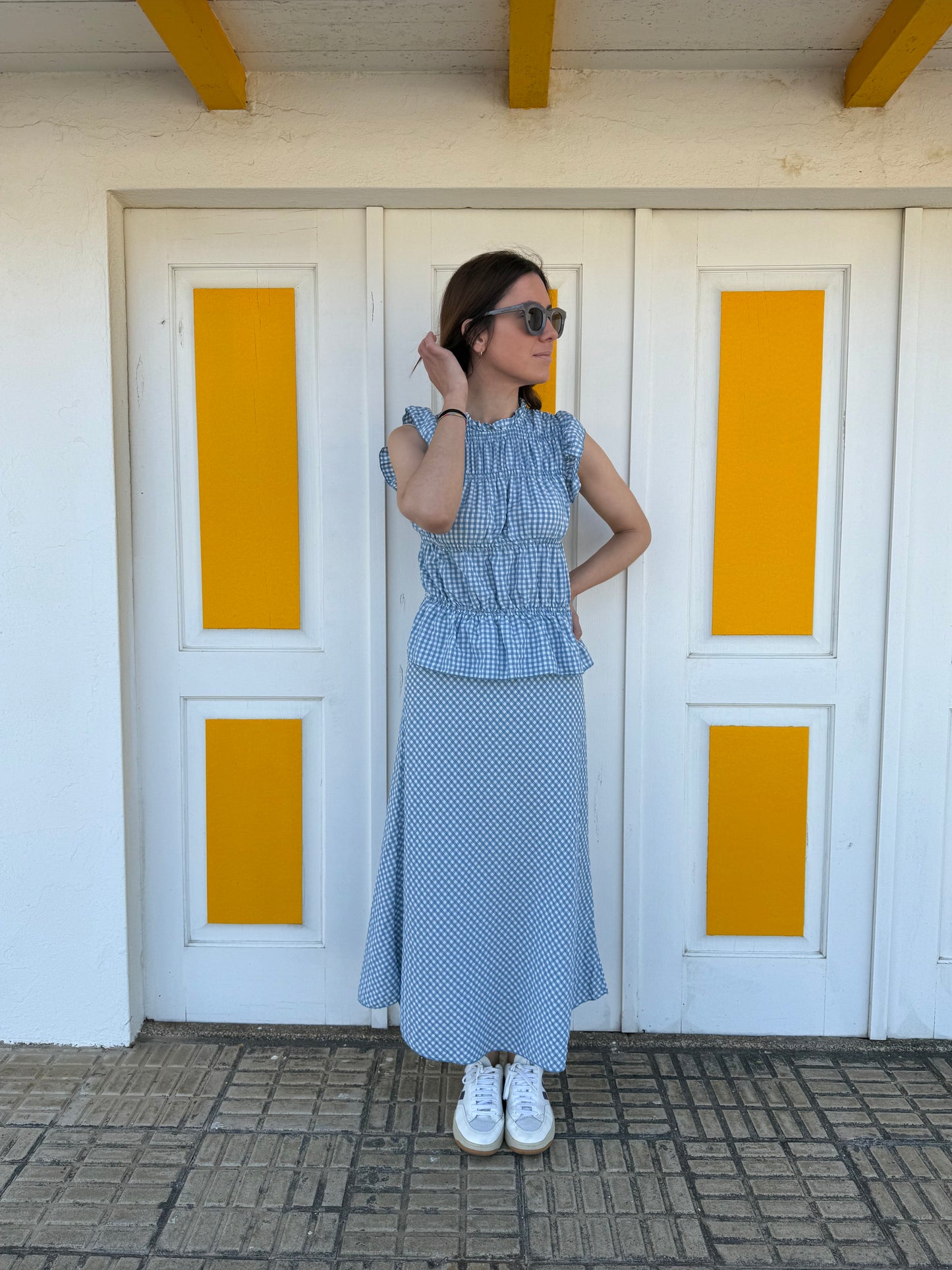 Saia Sicília - Azul bebé