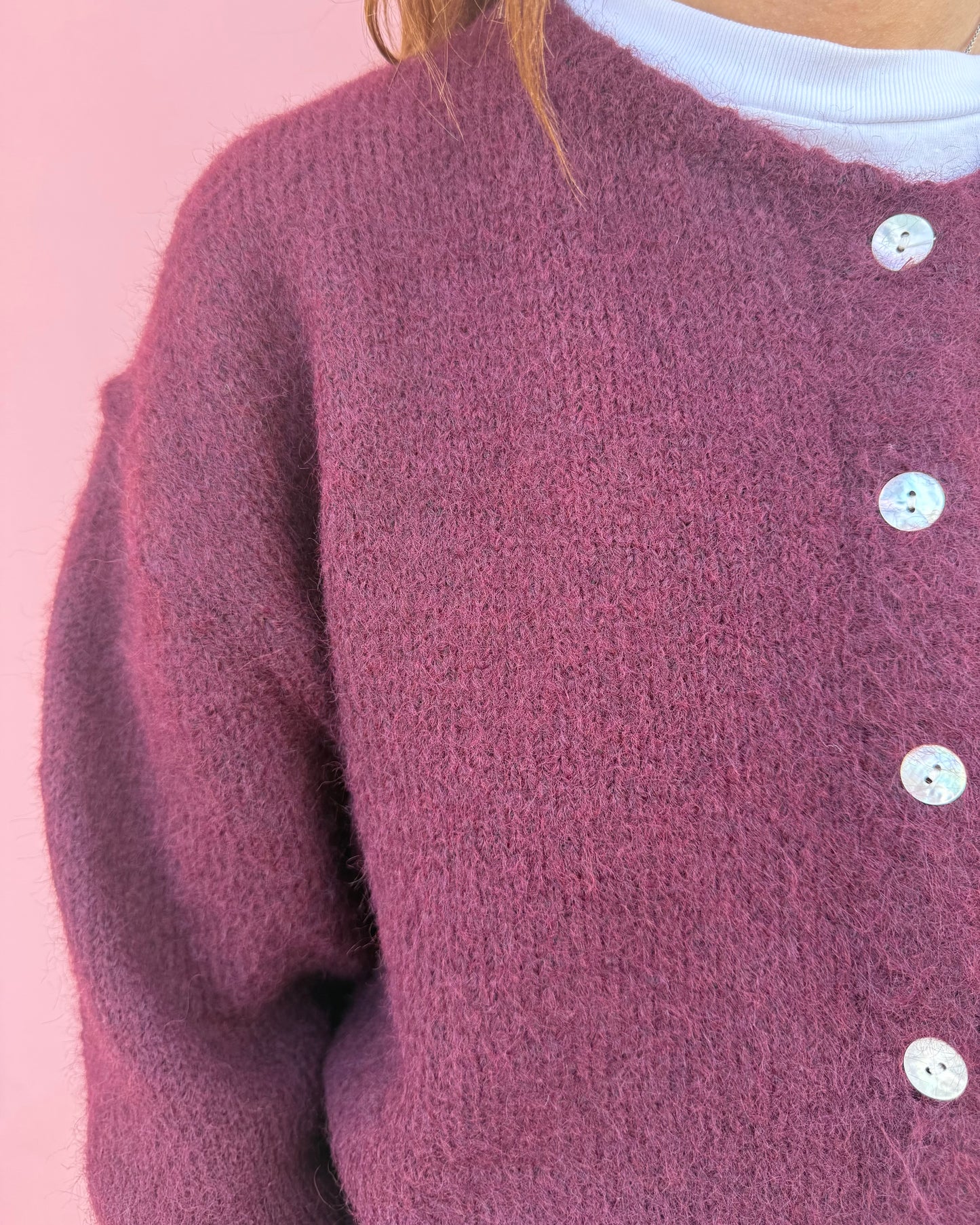 Cardigan Olívia - Burgundy