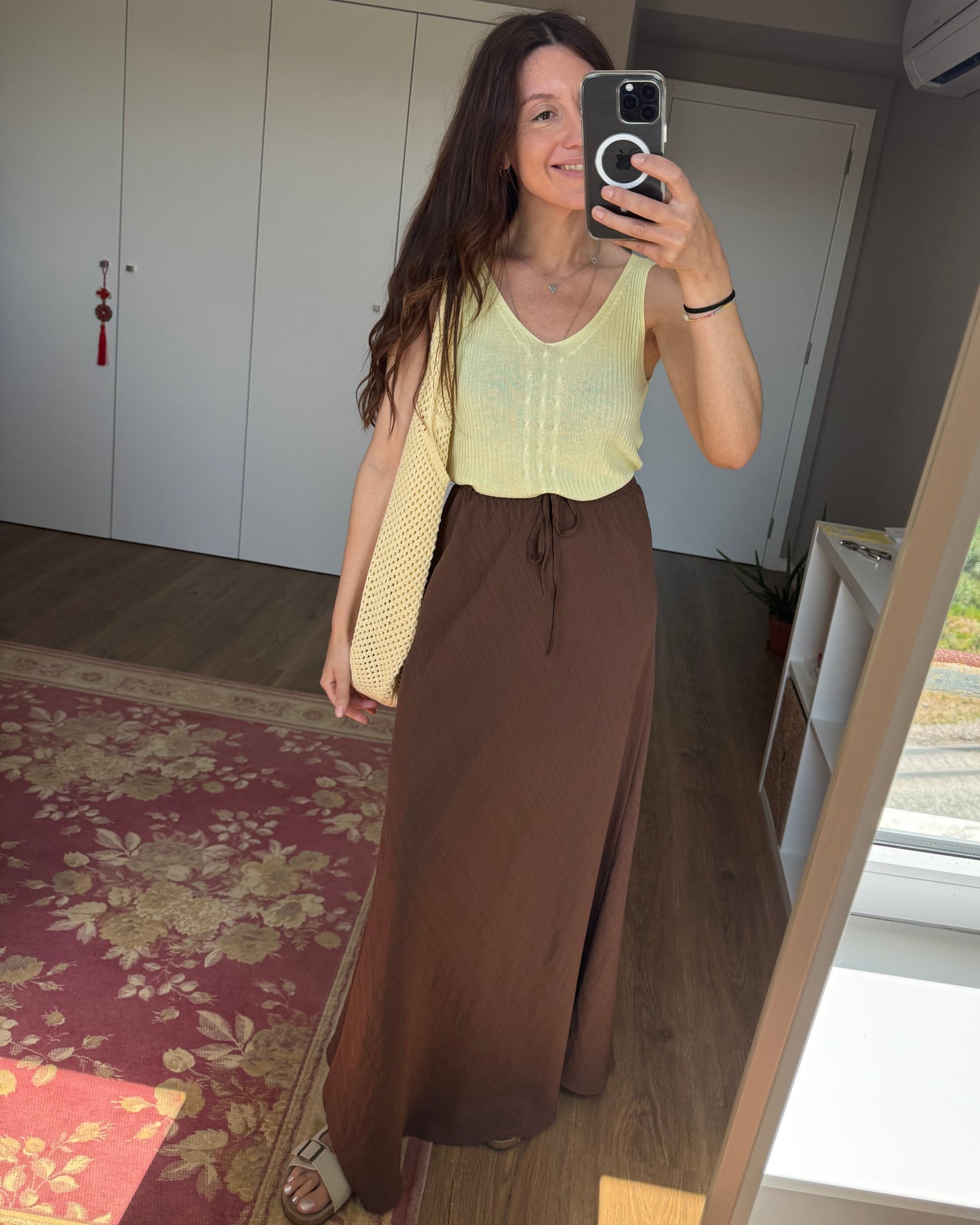 Top de Malha - Basic - Yellow