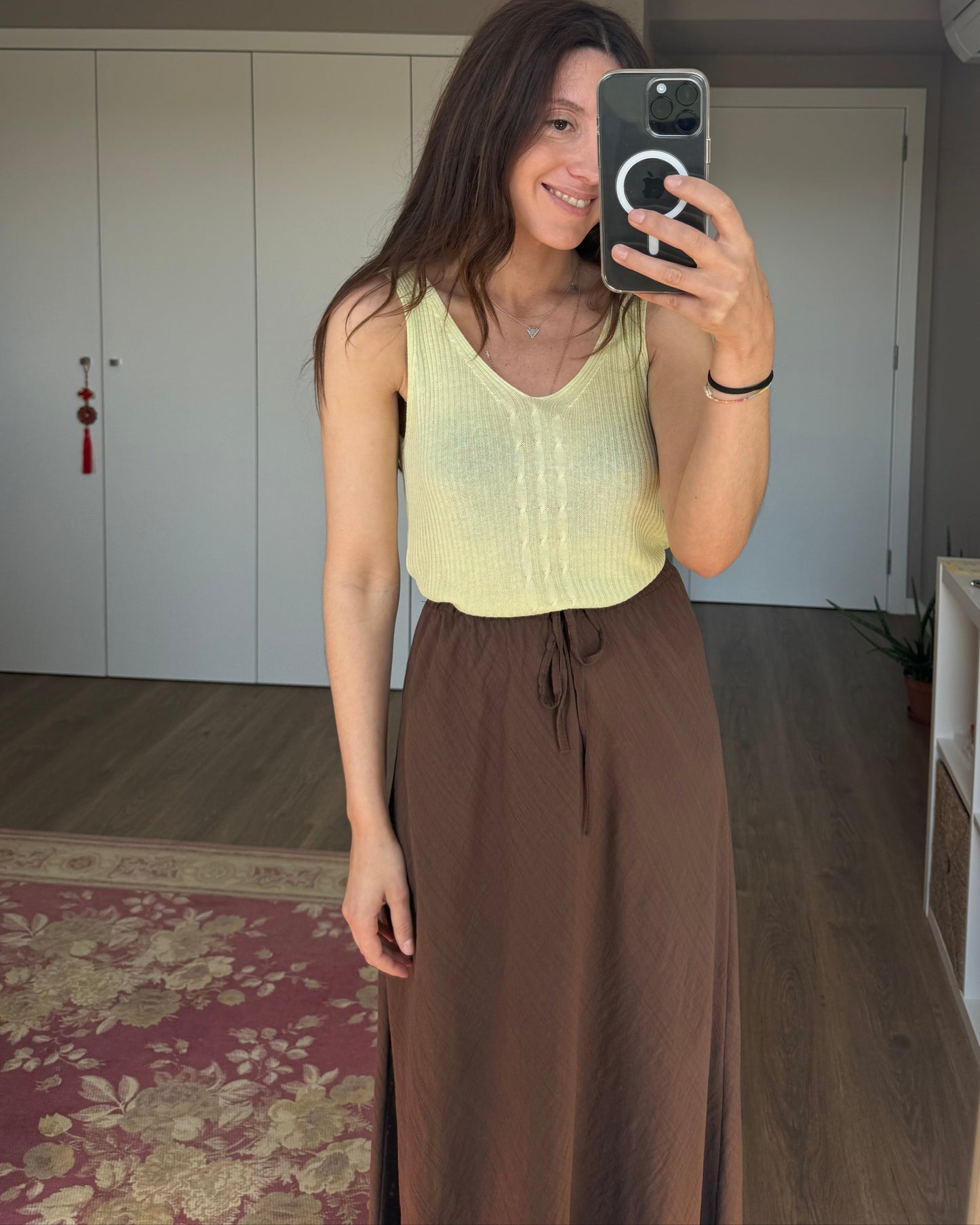 Top de Malha - Basic - Yellow