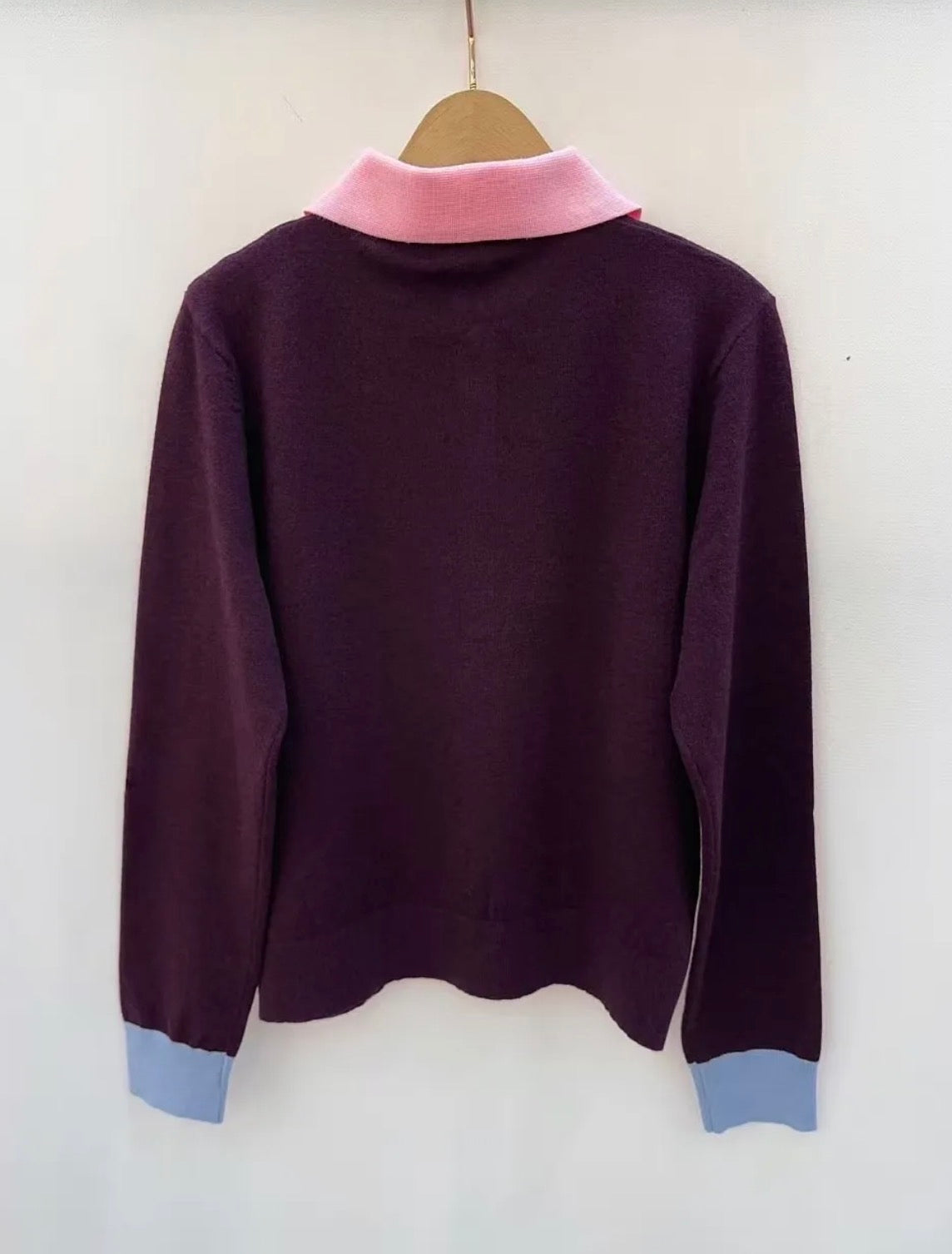 Polo Nina - Bordeaux - (Pré-venda / Envio até 23/10)