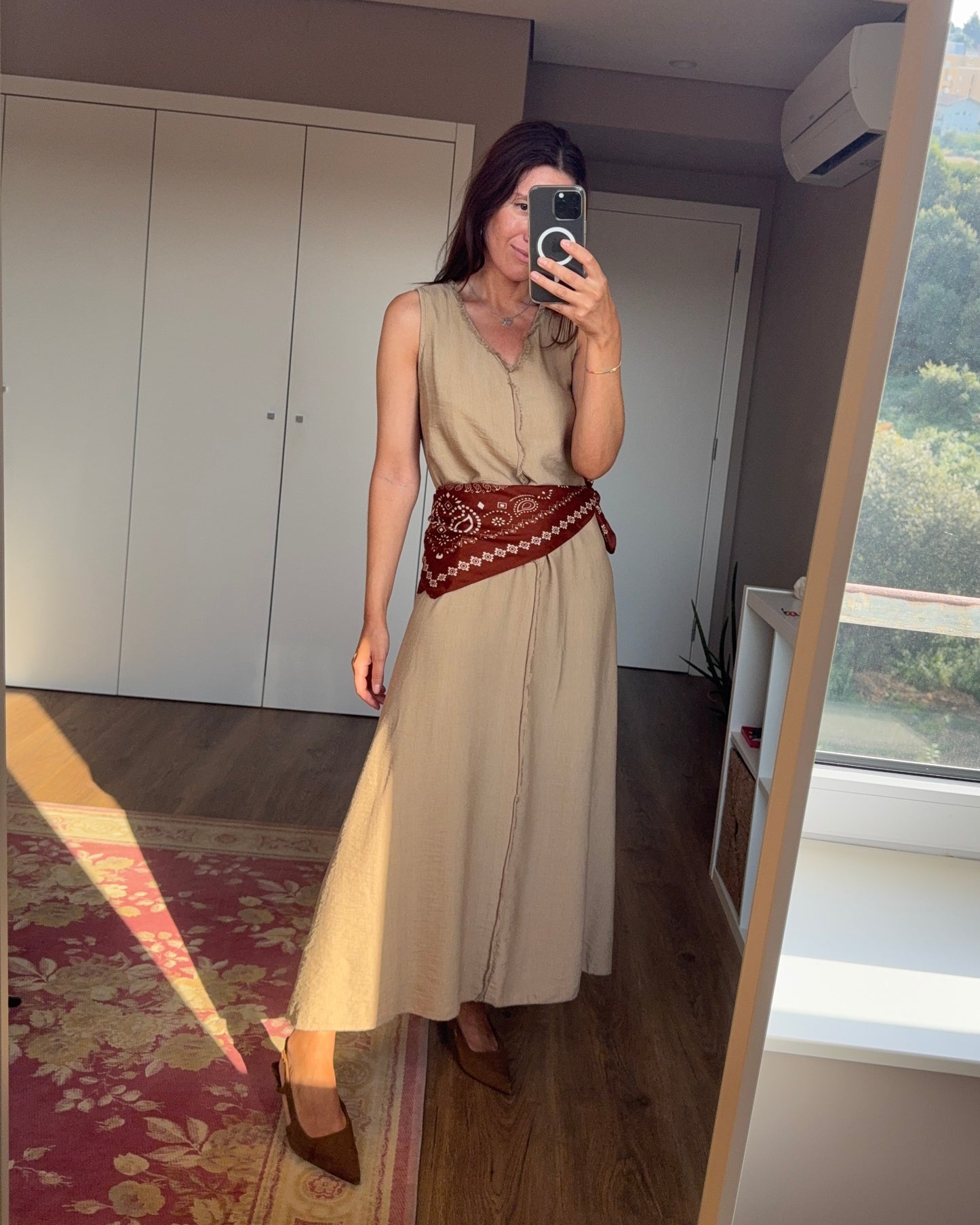 Vestido Évora - Bege