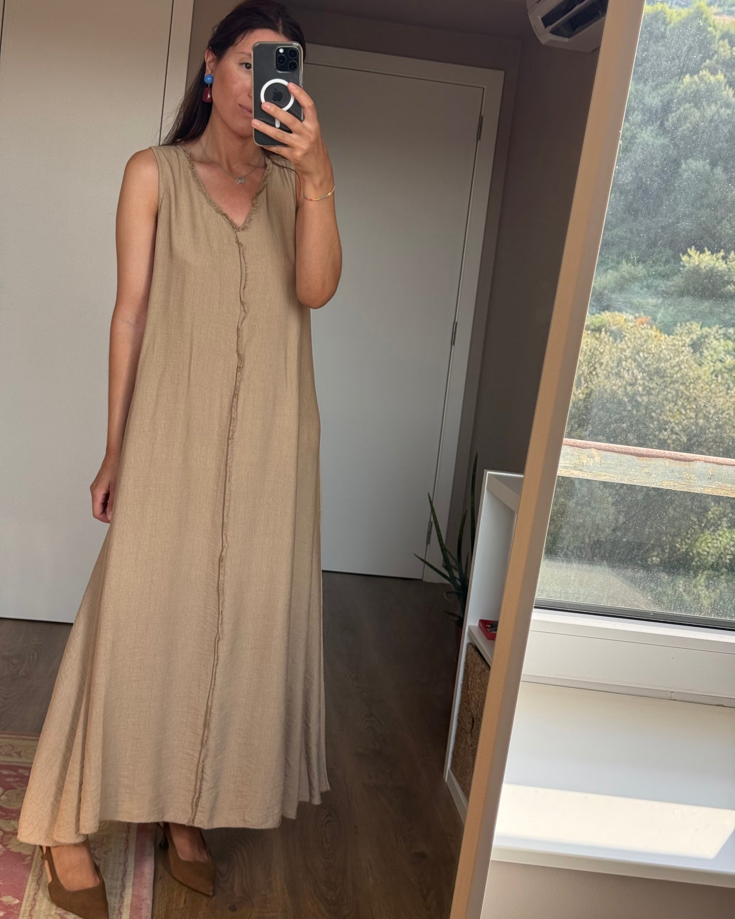 Vestido Évora - Bege