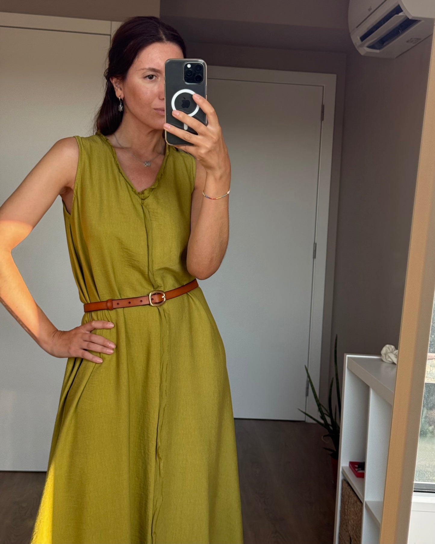 Vestido Évora - Verde Oliva