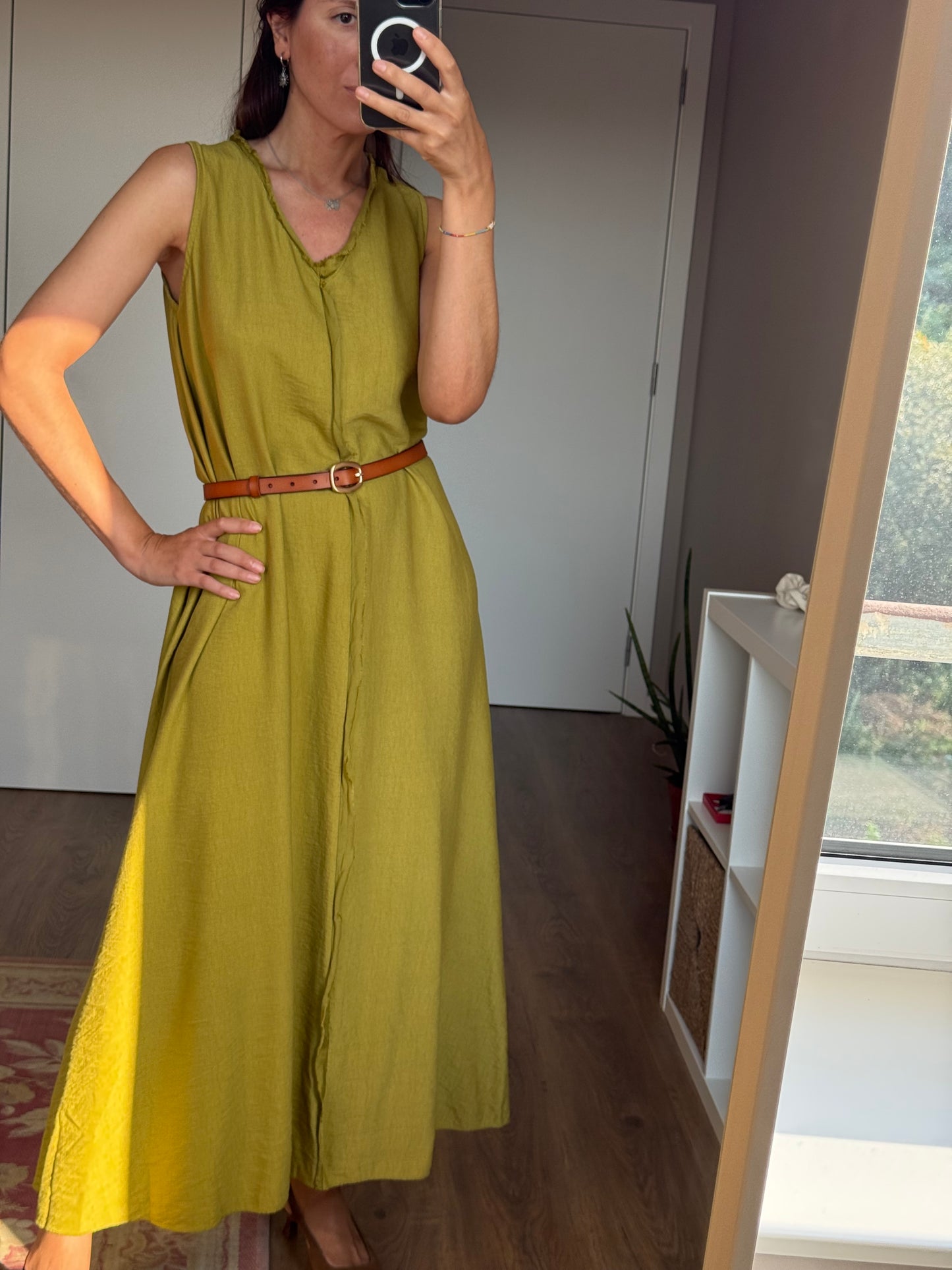 Vestido Évora - Verde Oliva