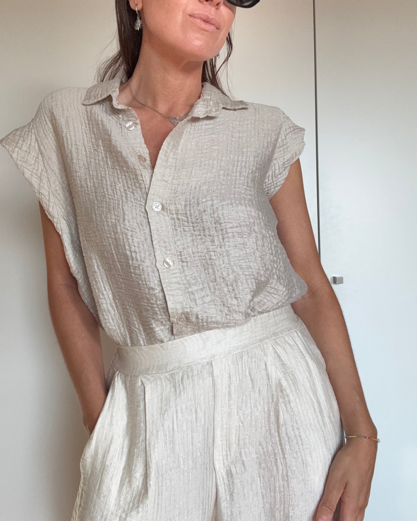 Camisa Almar - Bege