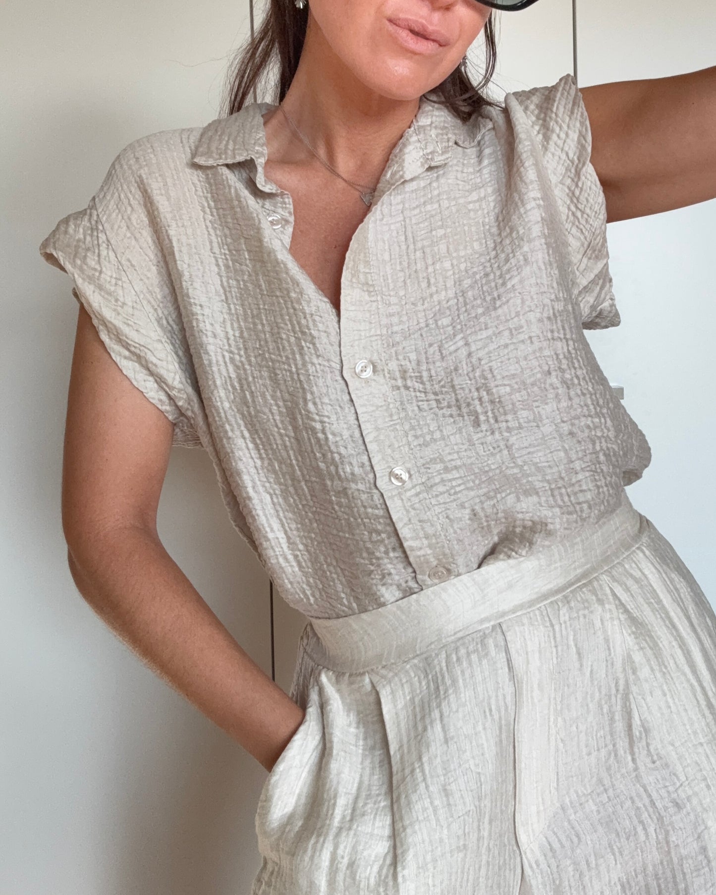 Camisa Almar - Bege