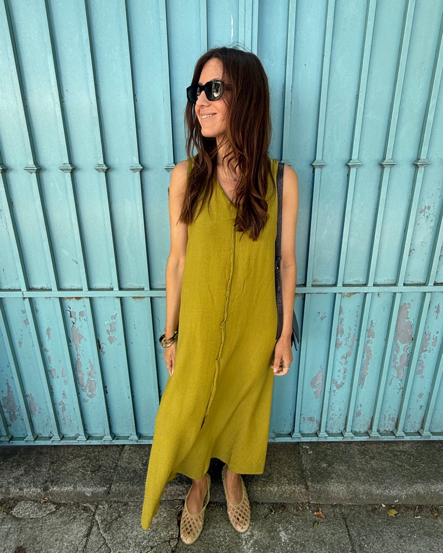 Vestido Évora - Verde Oliva