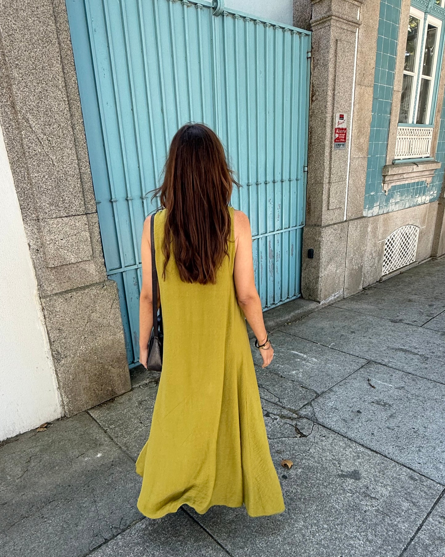 Vestido Évora - Verde Oliva