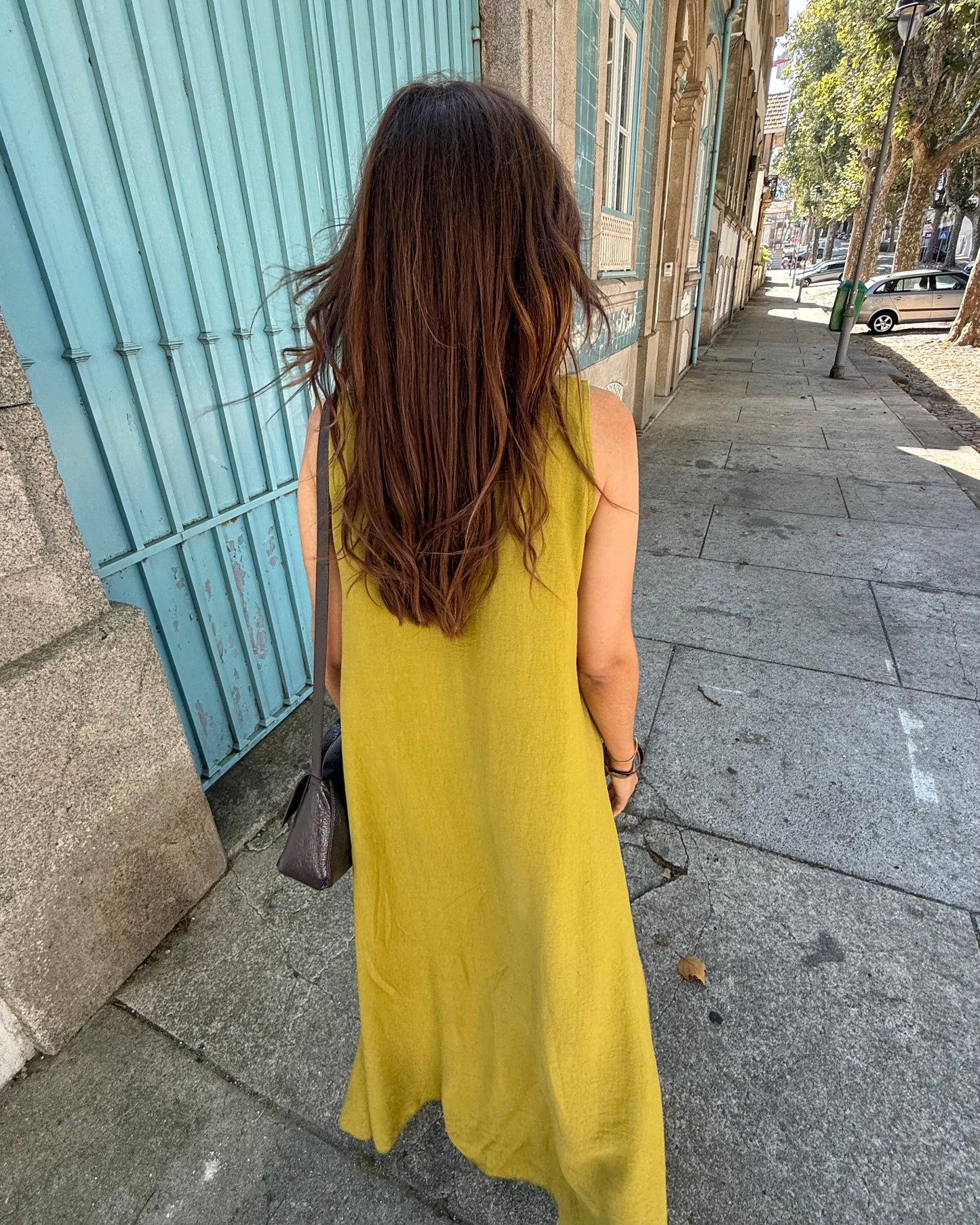 Vestido Évora - Verde Oliva