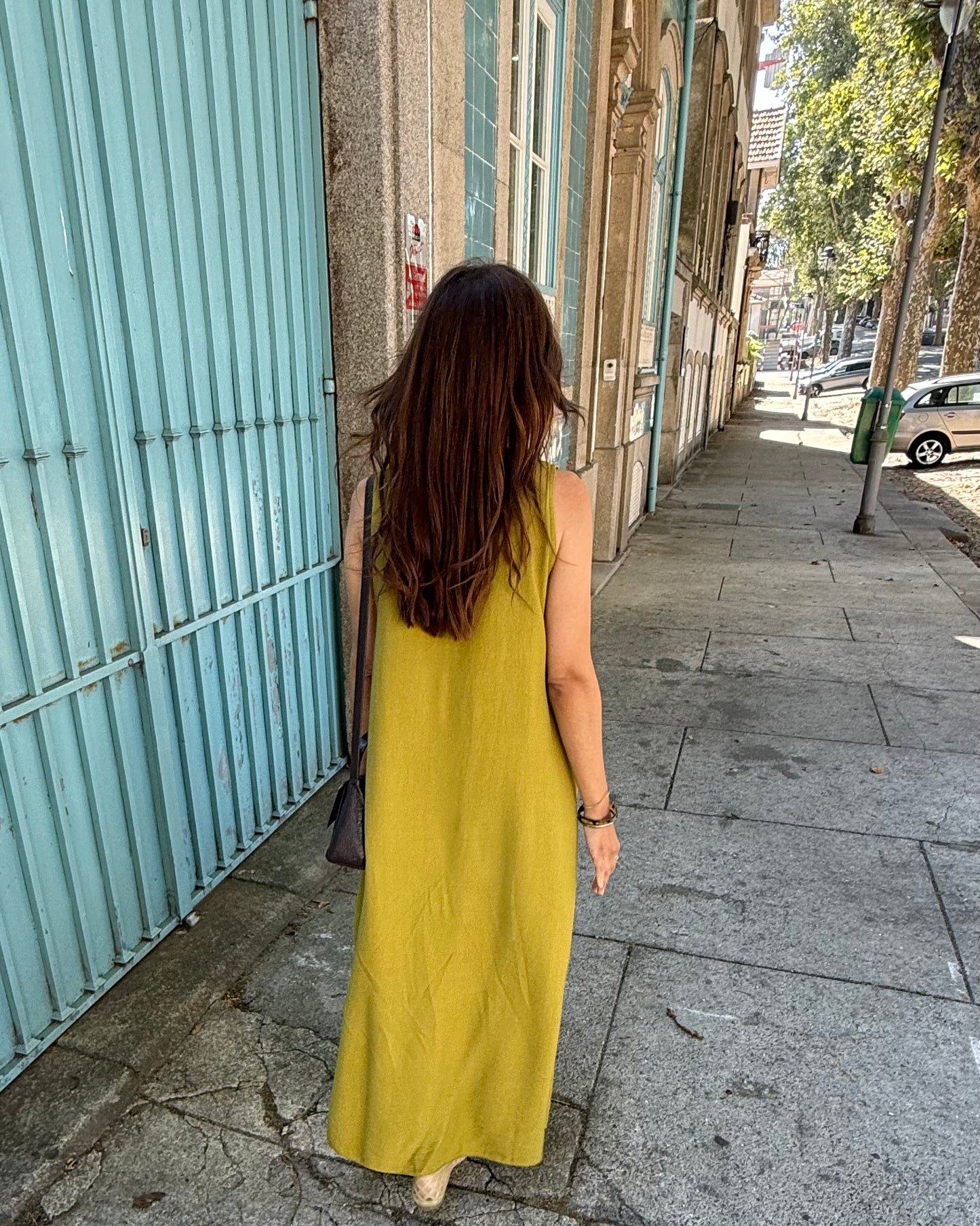 Vestido Évora - Verde Oliva