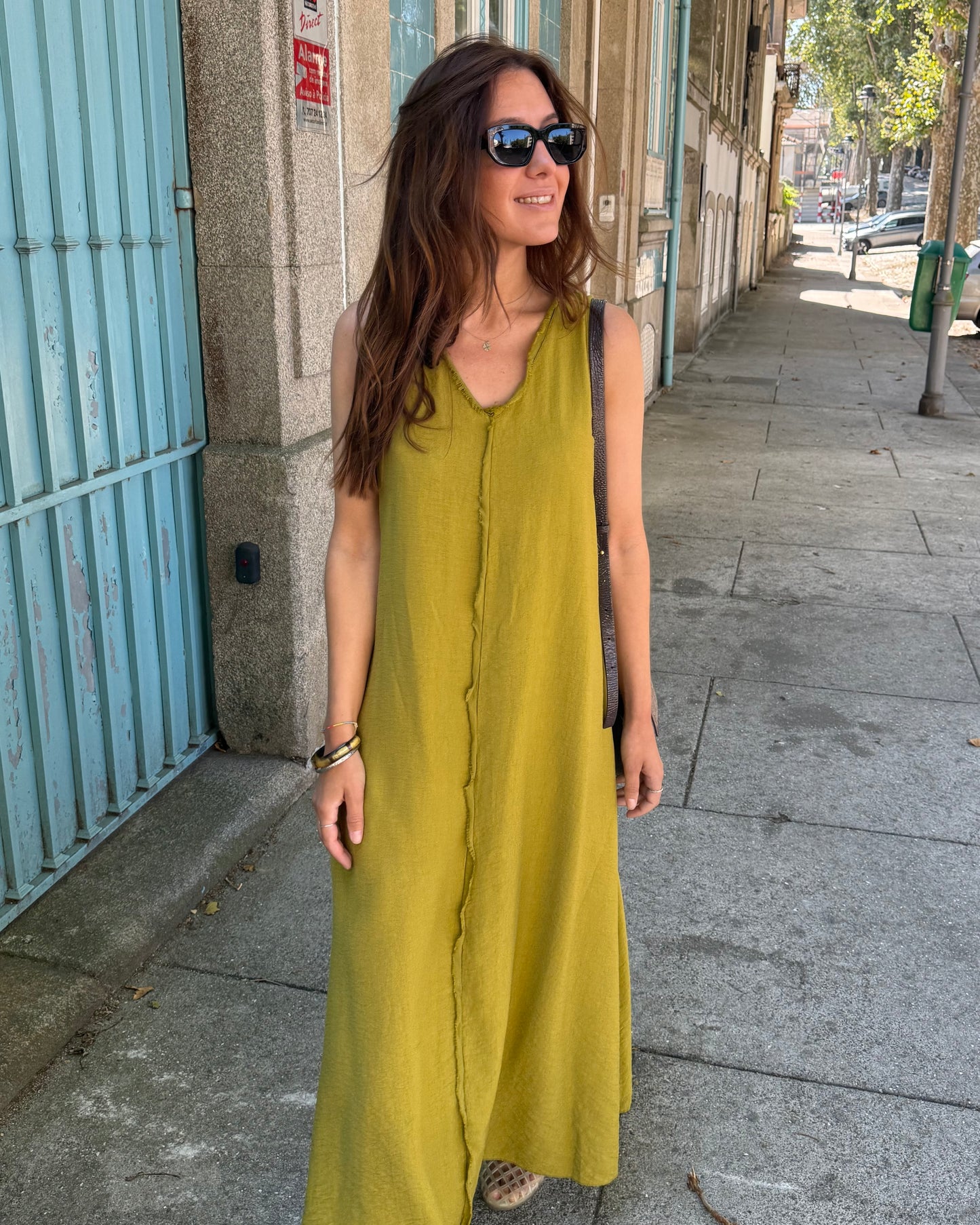Vestido Évora - Verde Oliva