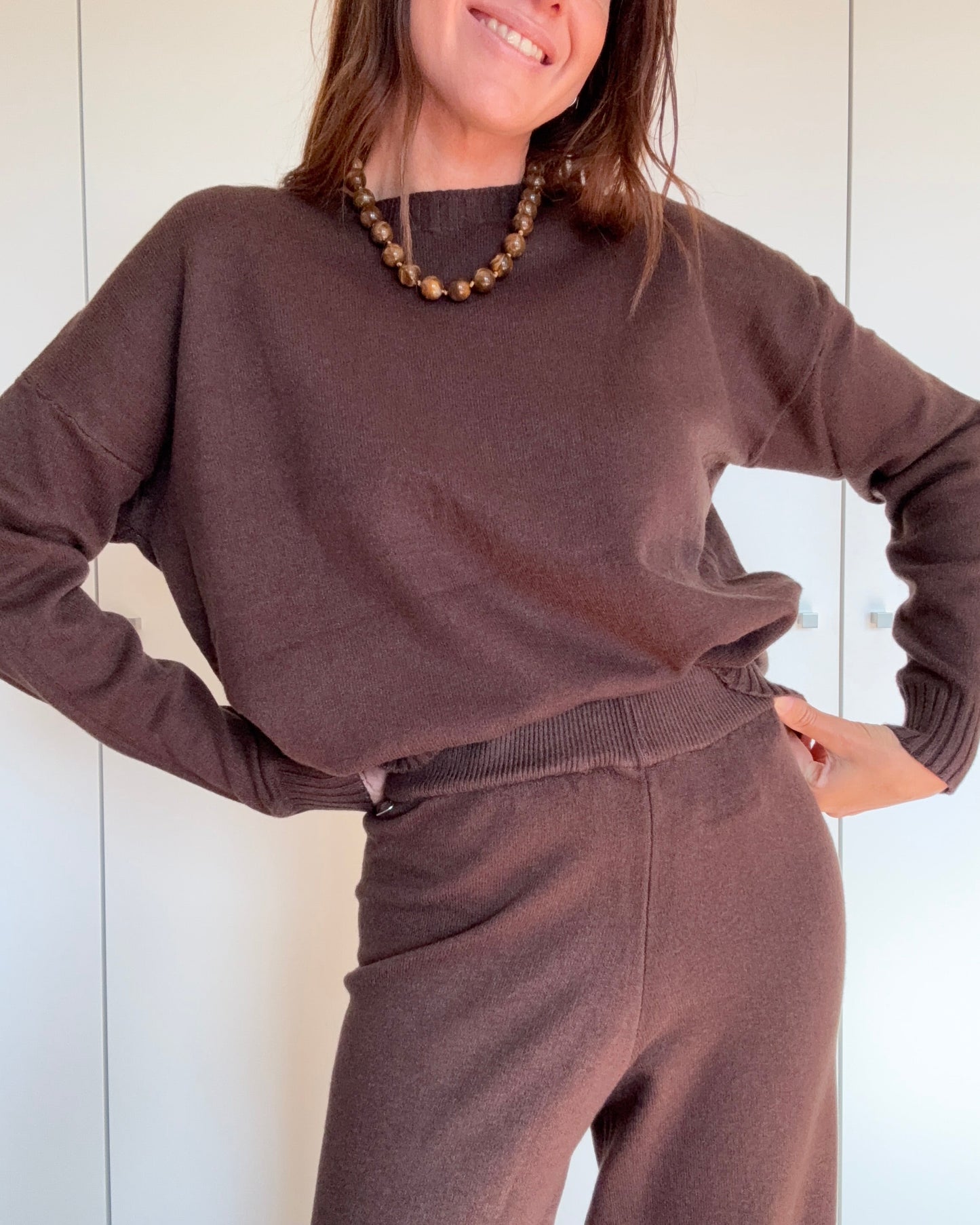 Conjunto de Malha Cofee - Pré -venda - Envio até 21/10
