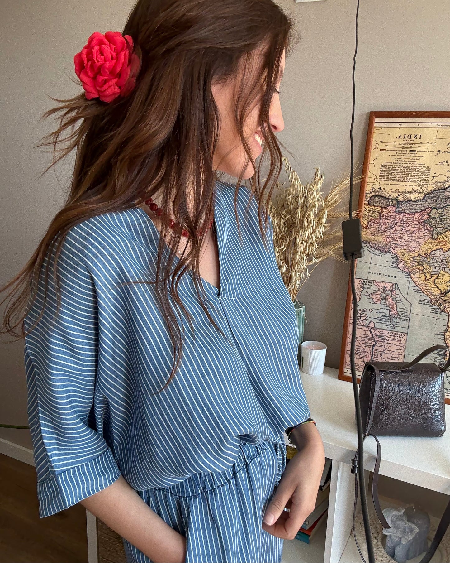 Camisa Rayas Mar