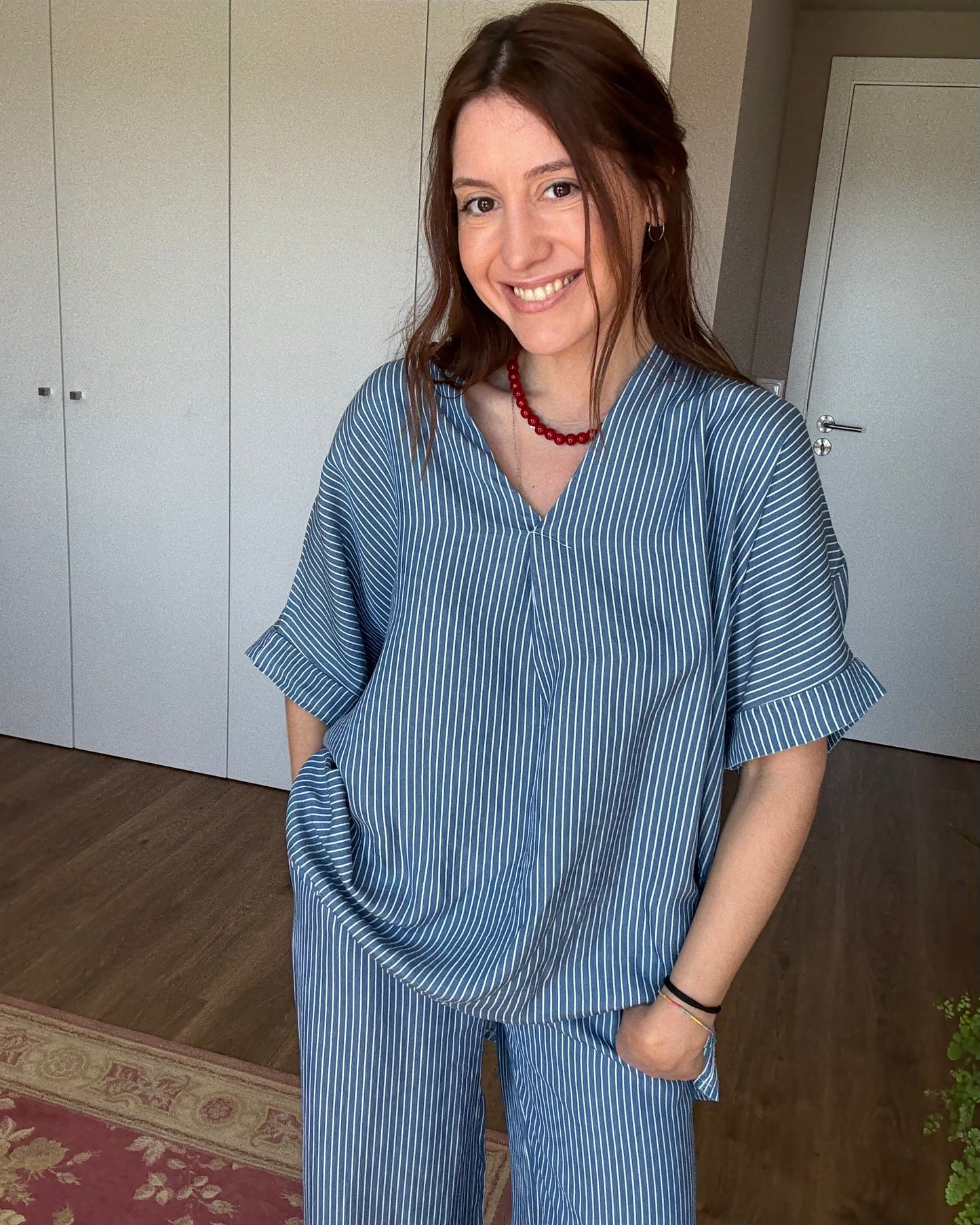 Camisa Rayas Mar