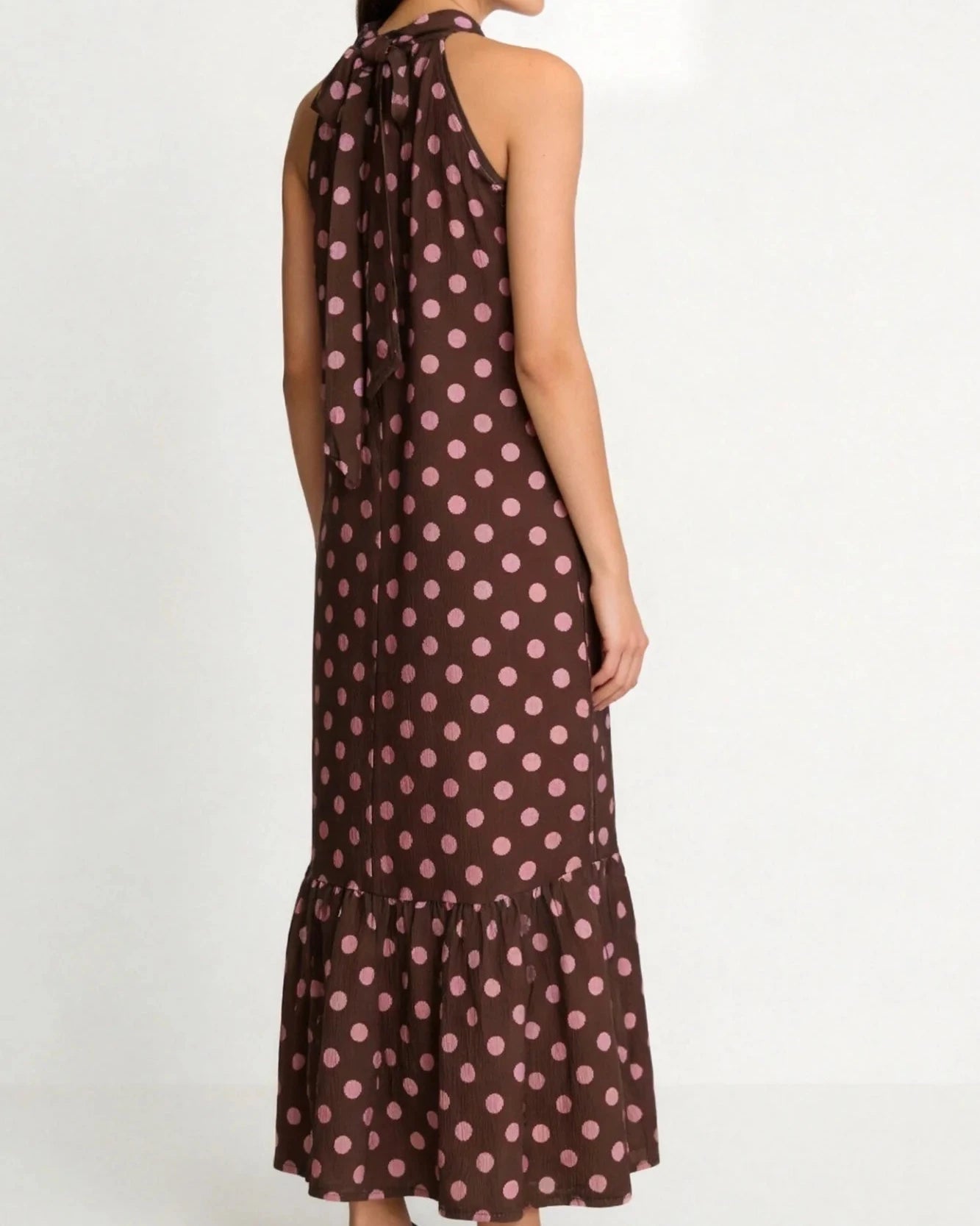 Vestido Camila - Castanho - Pré-venda ( envio até 03/06)