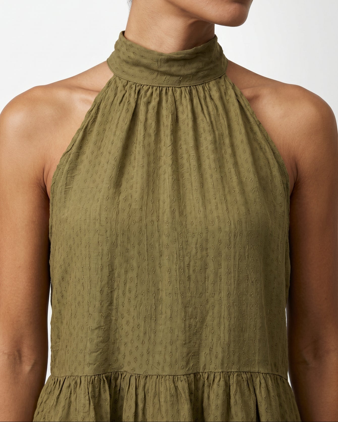 Top de Laçada - Verde Oliva - Envio até 10/07