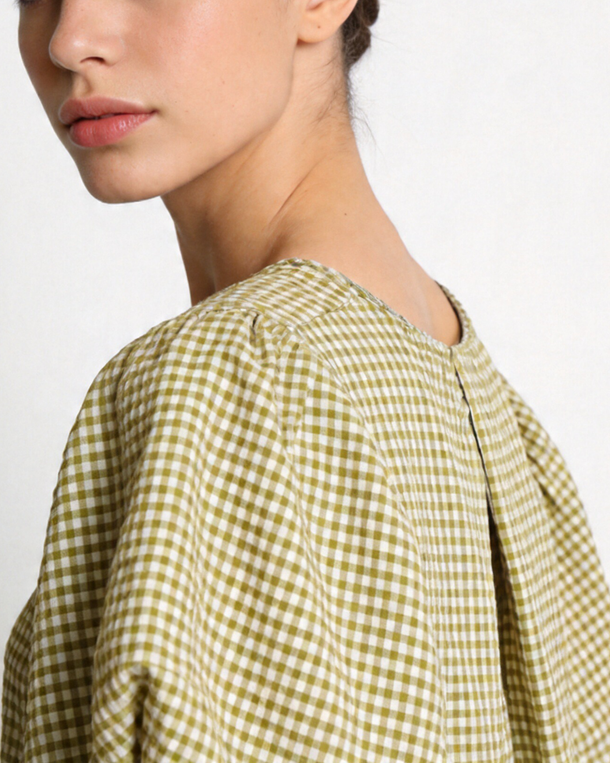 Blusa Vichy Verde