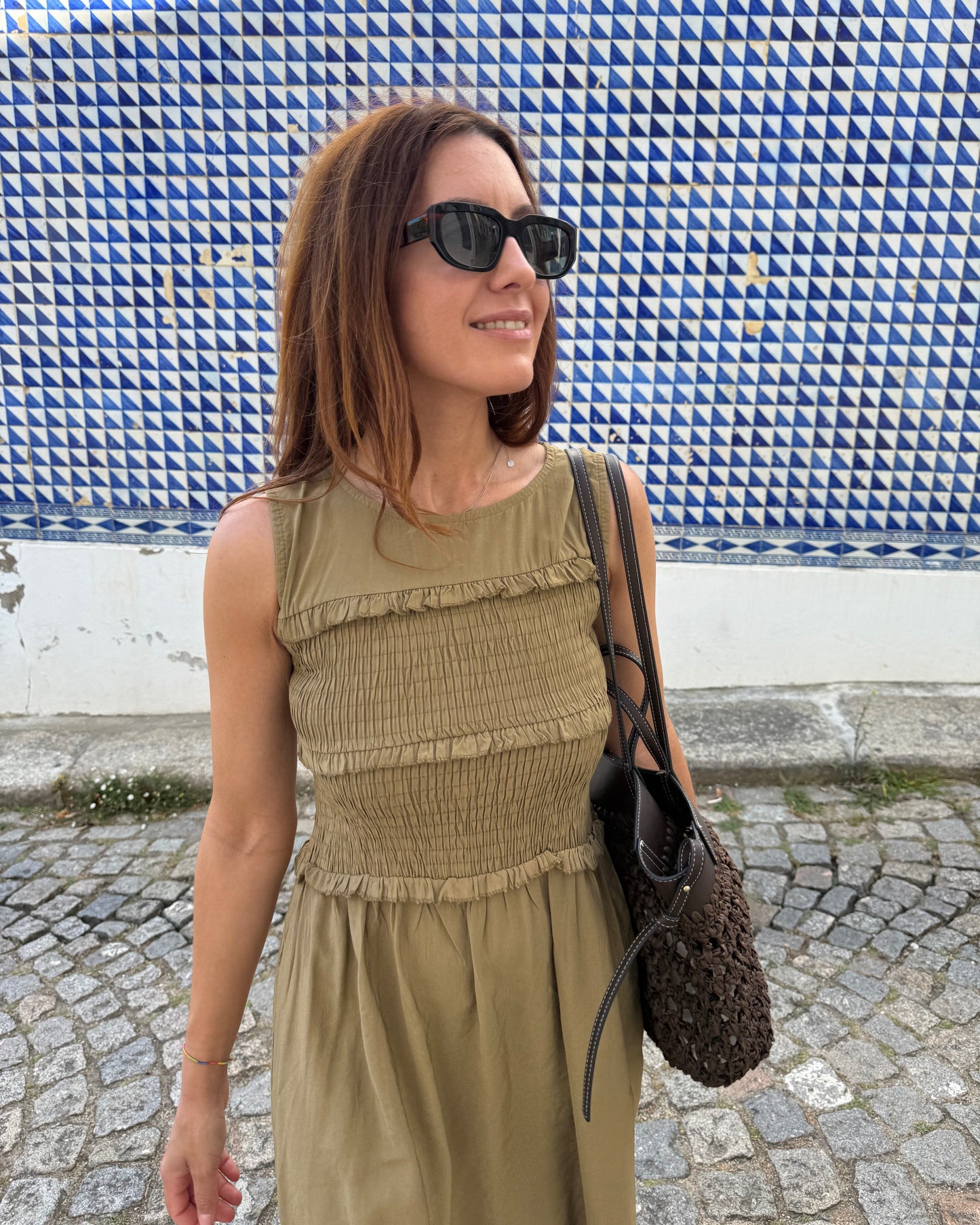Vestido Zambujeira - Verde - Pré-venda (Envio até 06/08)