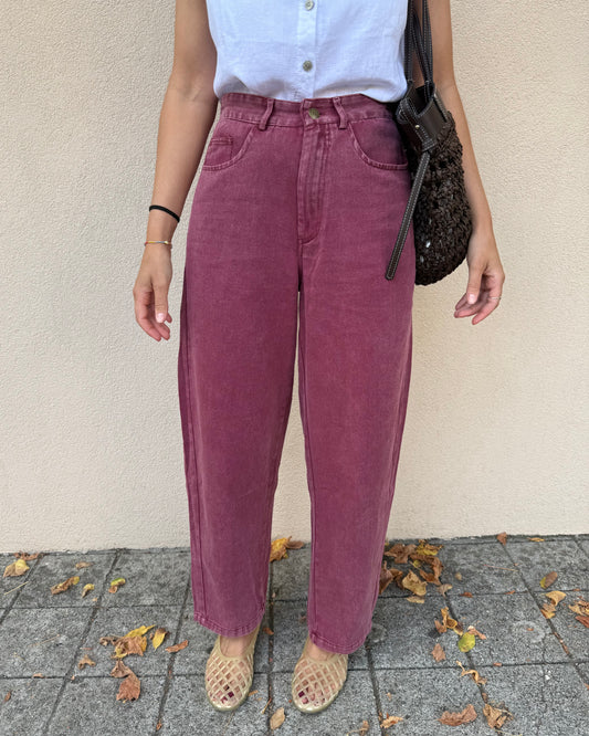 Jeans Bordeaux