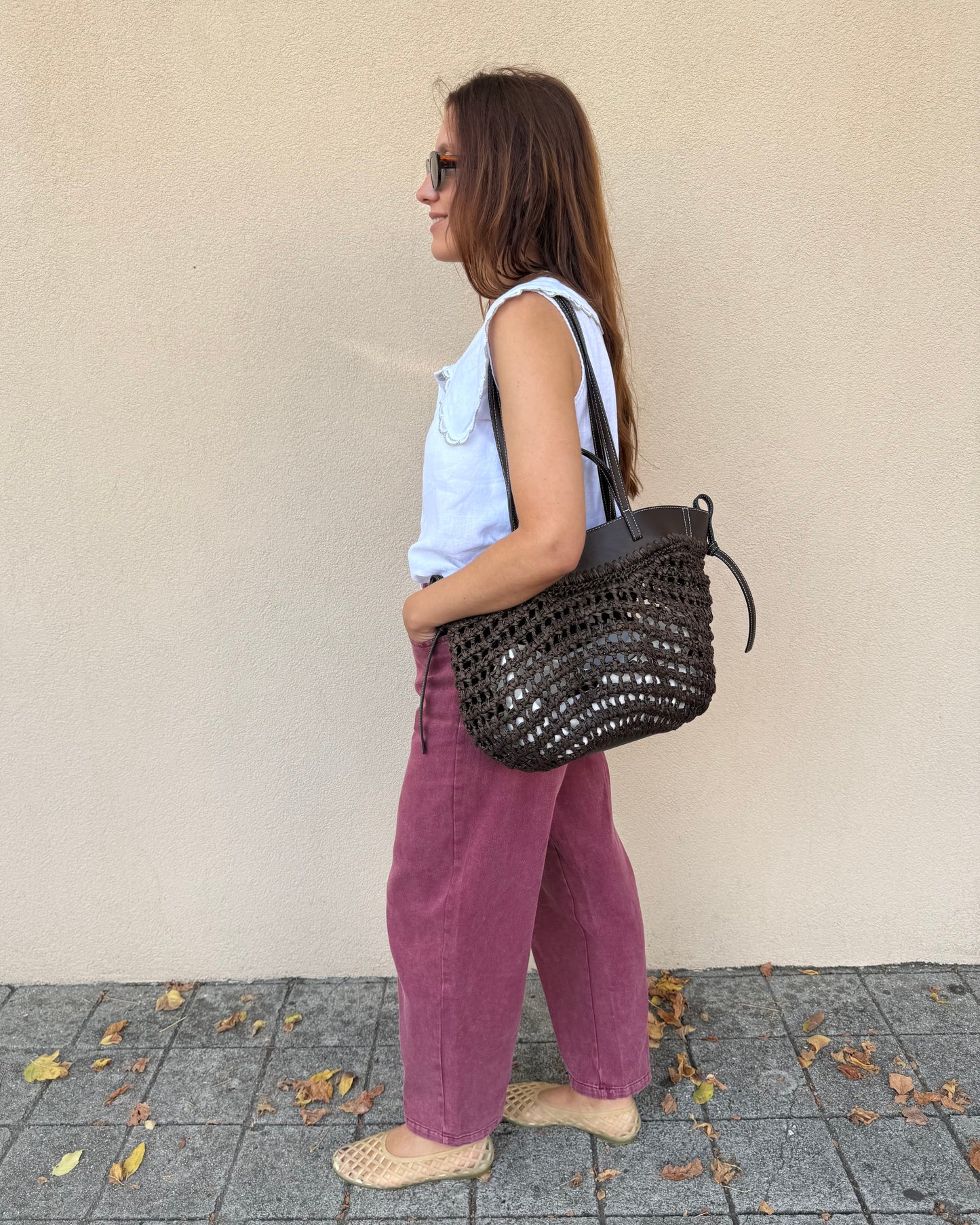 Jeans Bordeaux