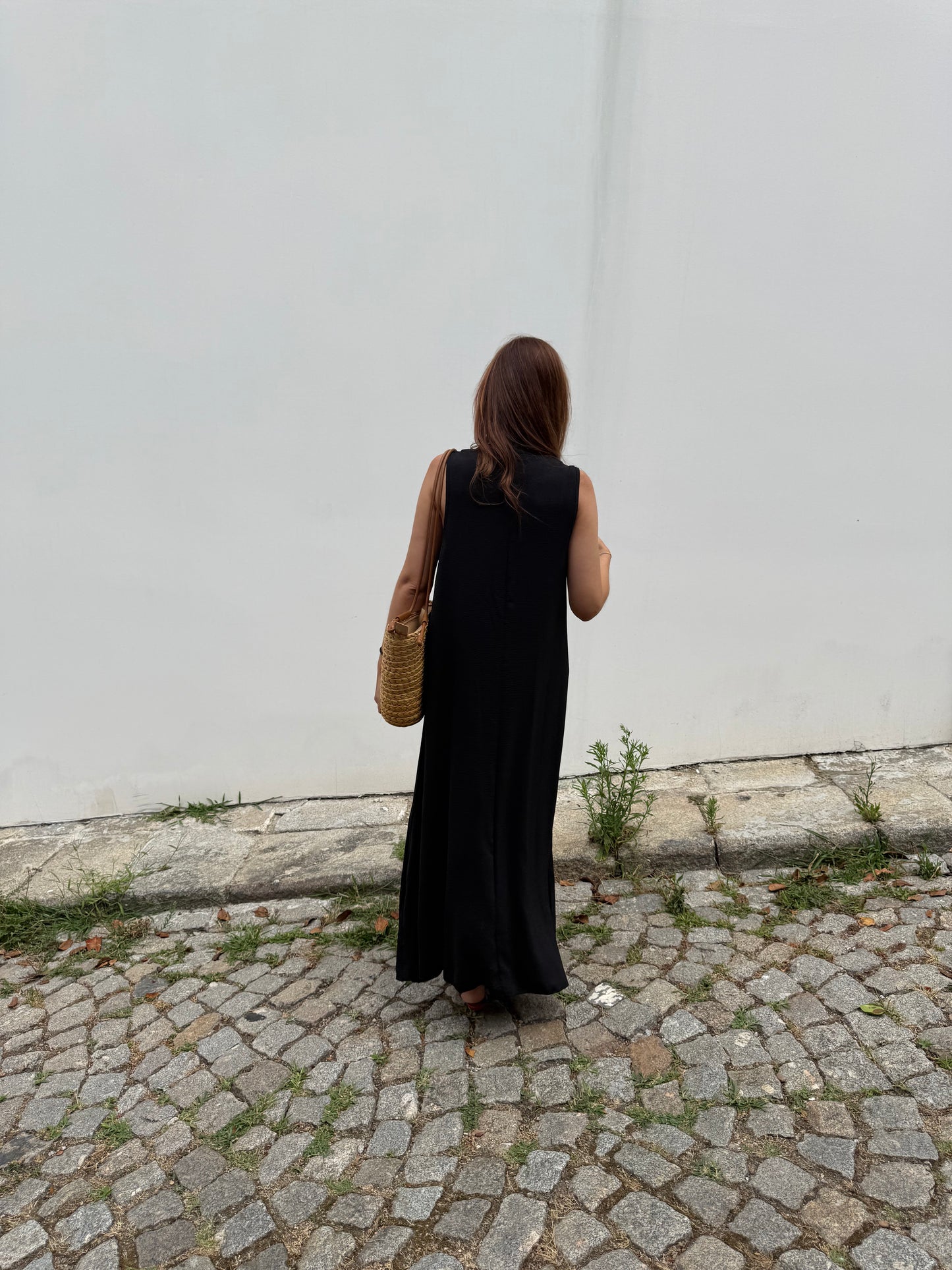 Vestido Sardinha - Preto - Envio até 15/07
