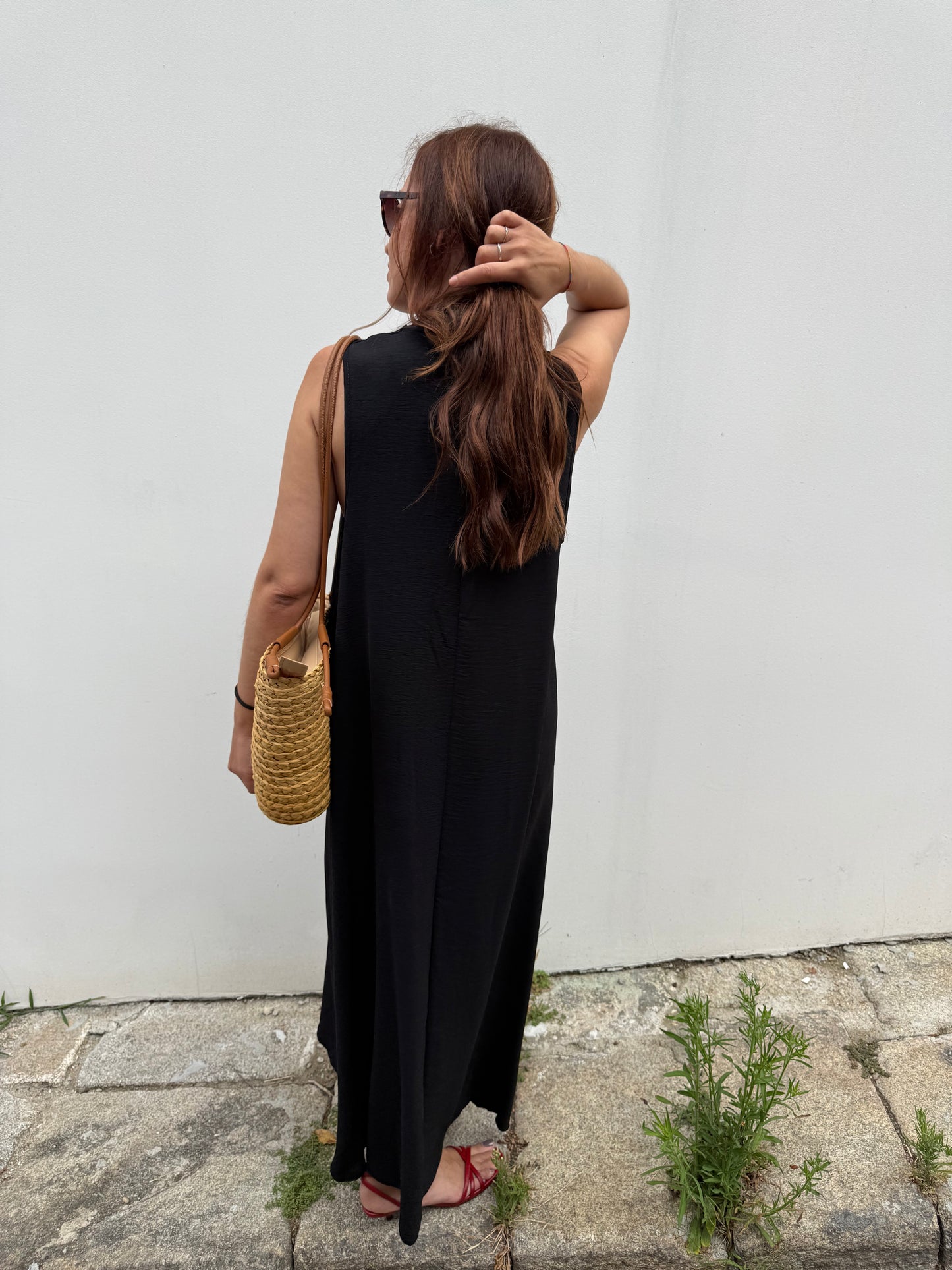 Vestido Sardinha - Preto - Envio até 15/07