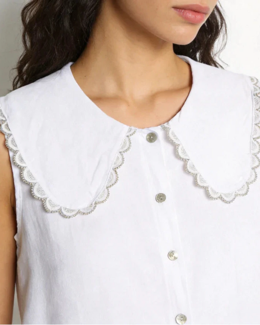 Blusa em linho - Branco