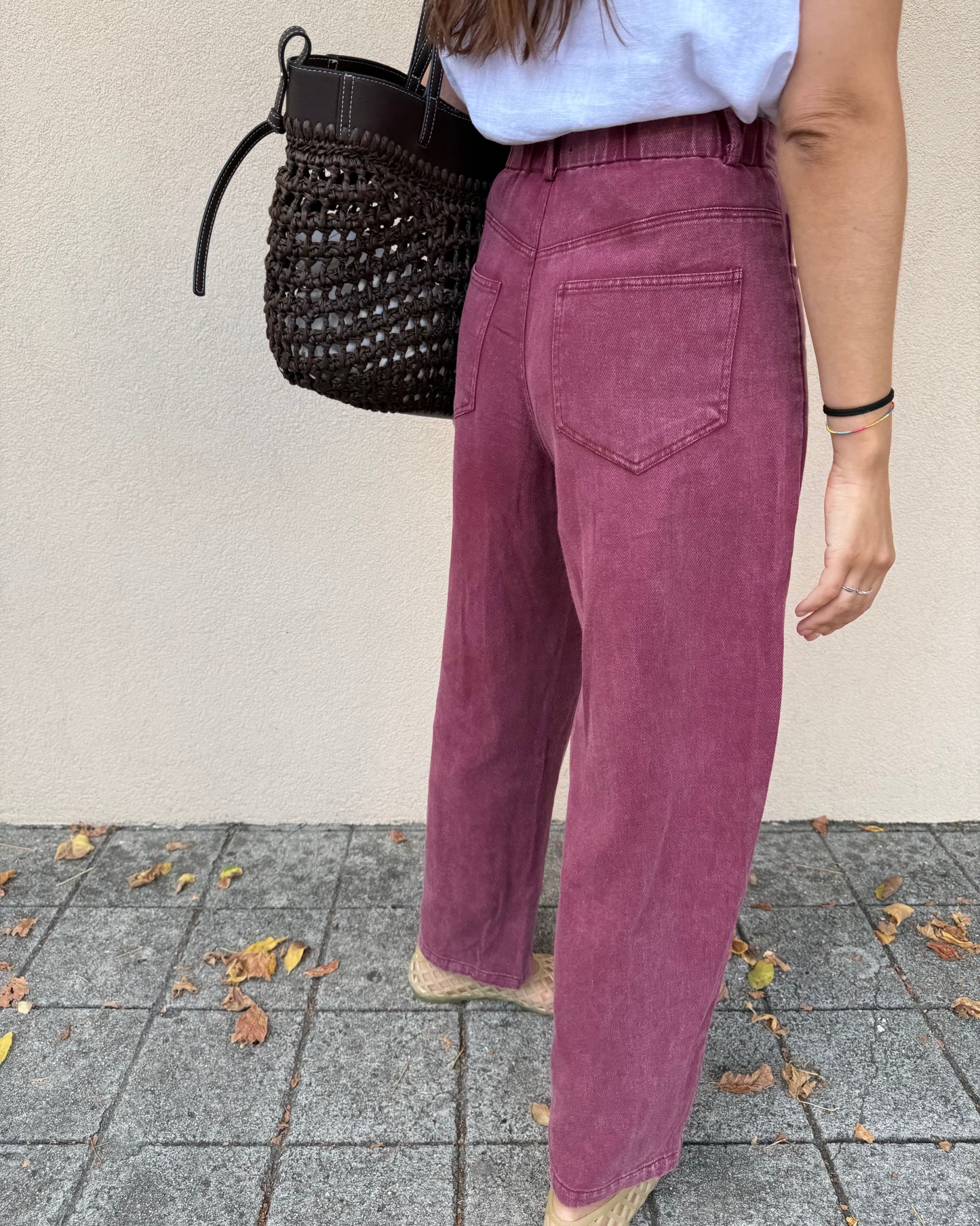 Jeans Bordeaux
