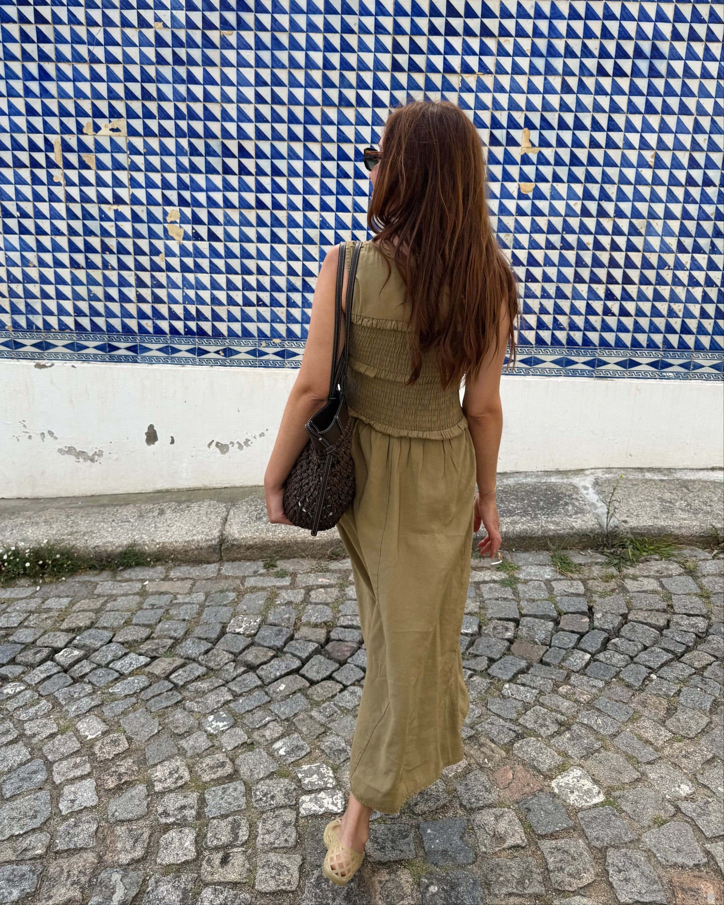 Vestido Zambujeira - Verde - Pré-venda (Envio até 06/08)