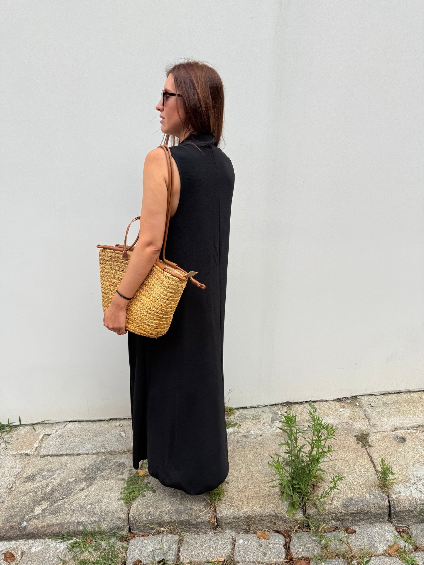Vestido Sardinha - Preto - Envio até 15/07