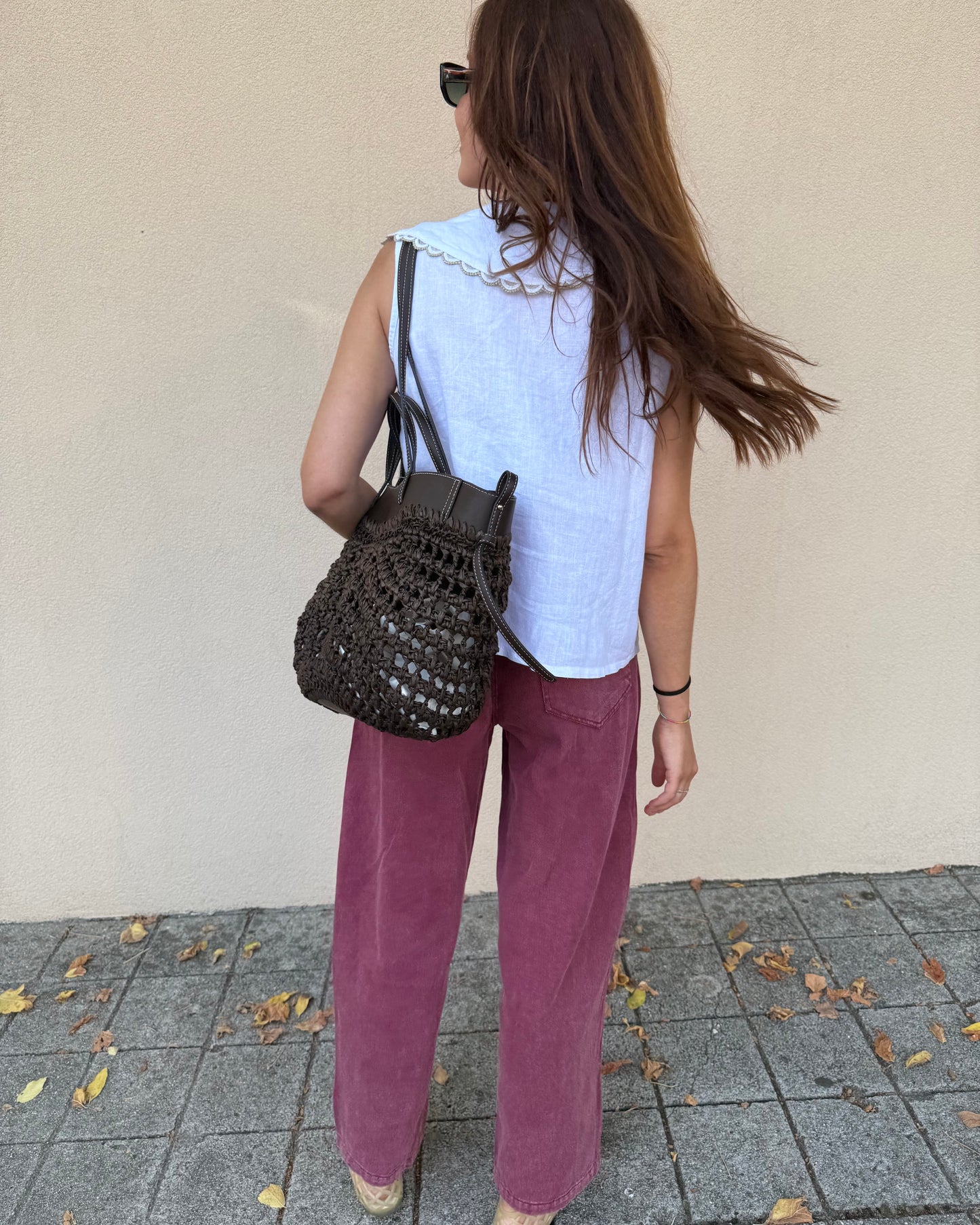 Jeans Bordeaux