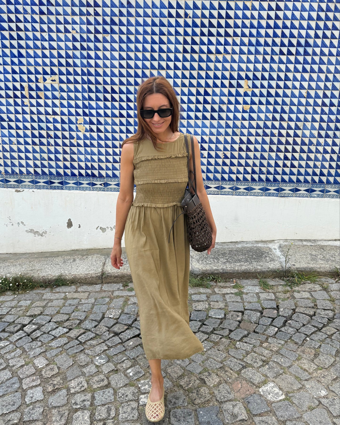 Vestido Zambujeira - Verde - Pré-venda (Envio até 06/08)