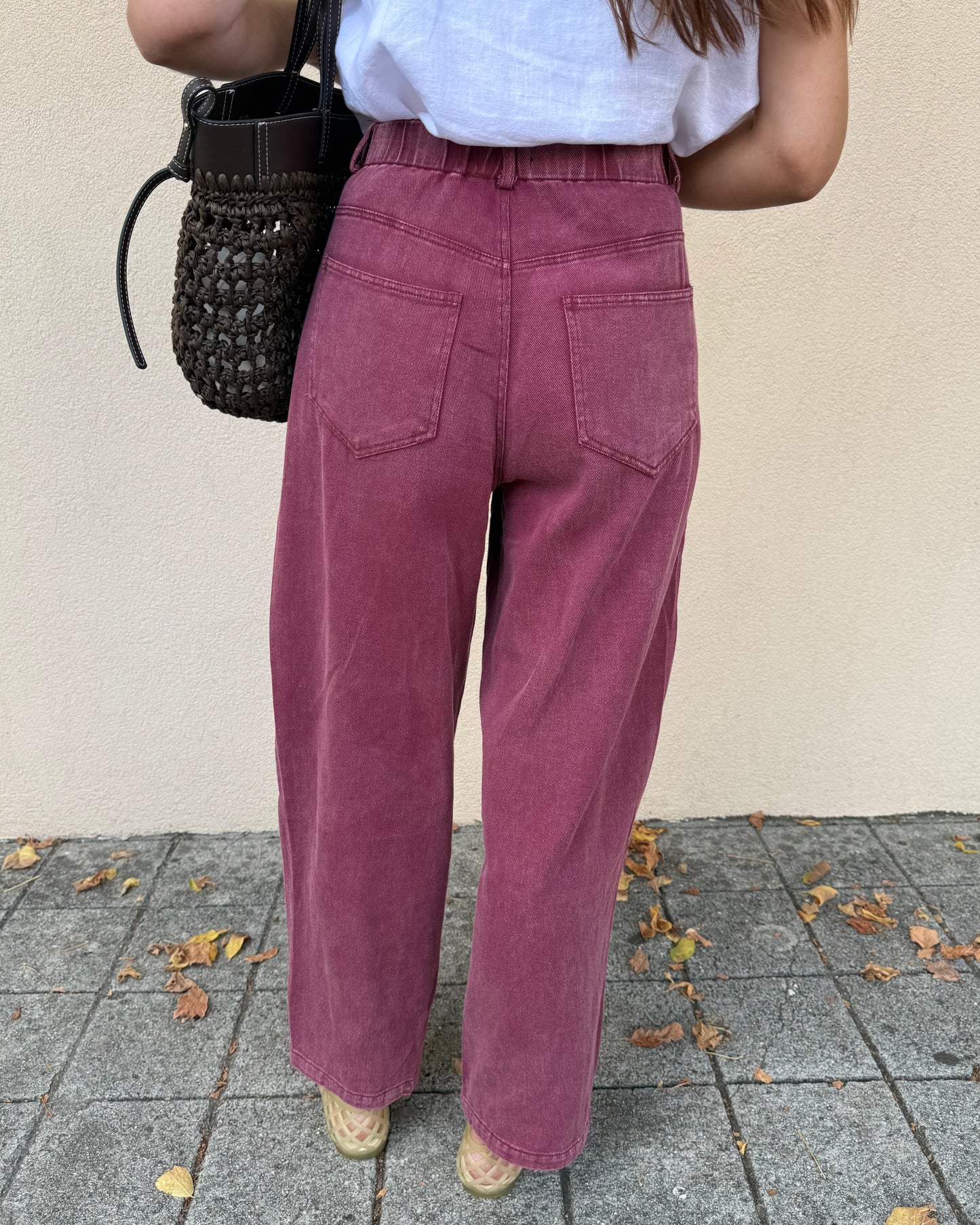 Jeans Bordeaux
