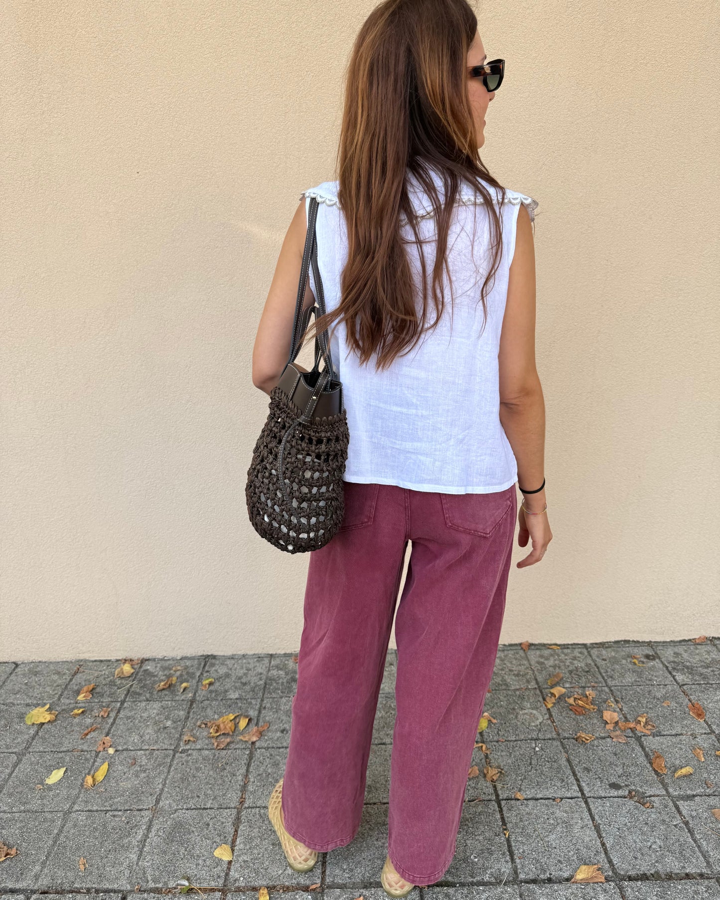 Jeans Bordeaux