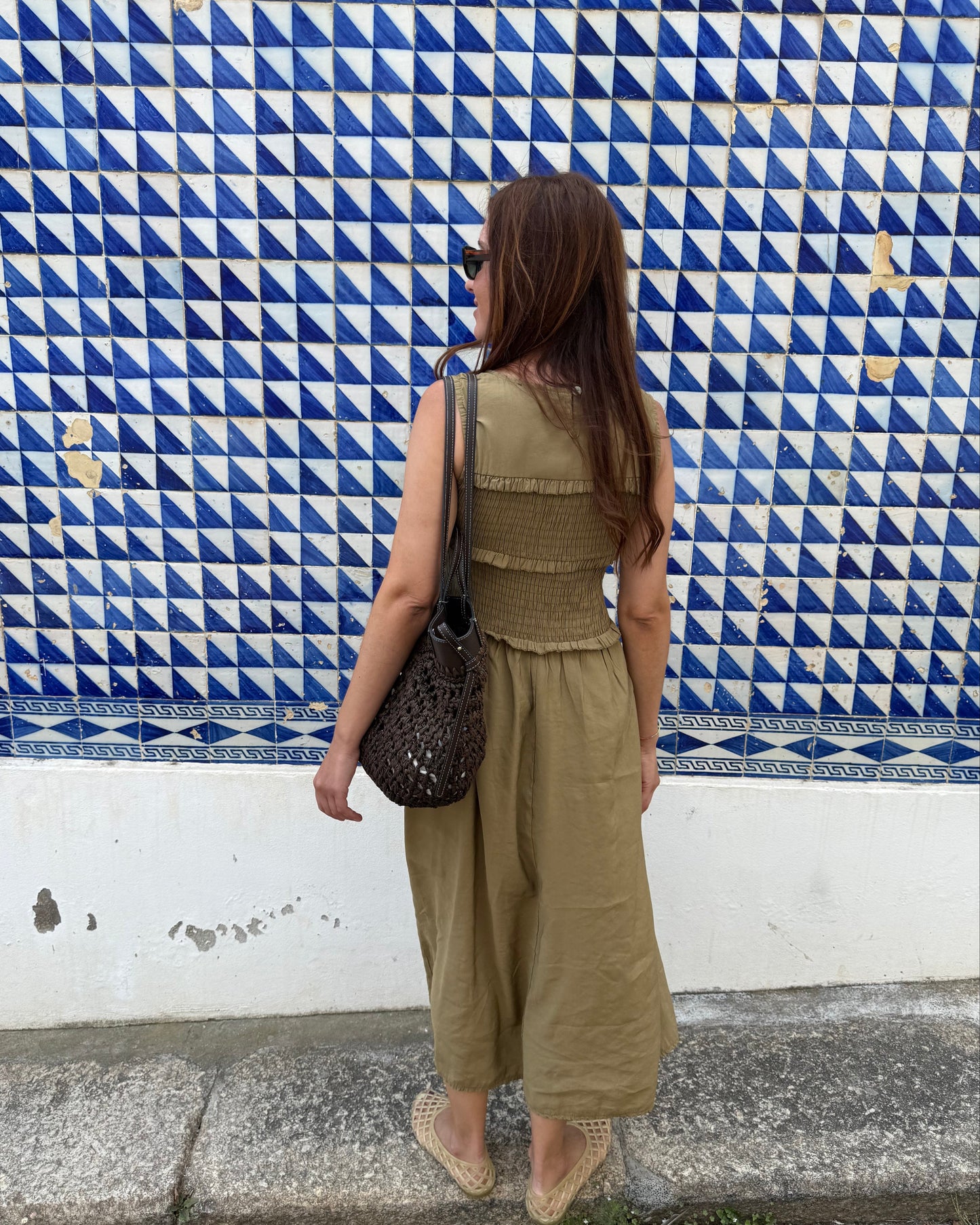 Vestido Zambujeira - Verde - Pré-venda (Envio até 06/08)