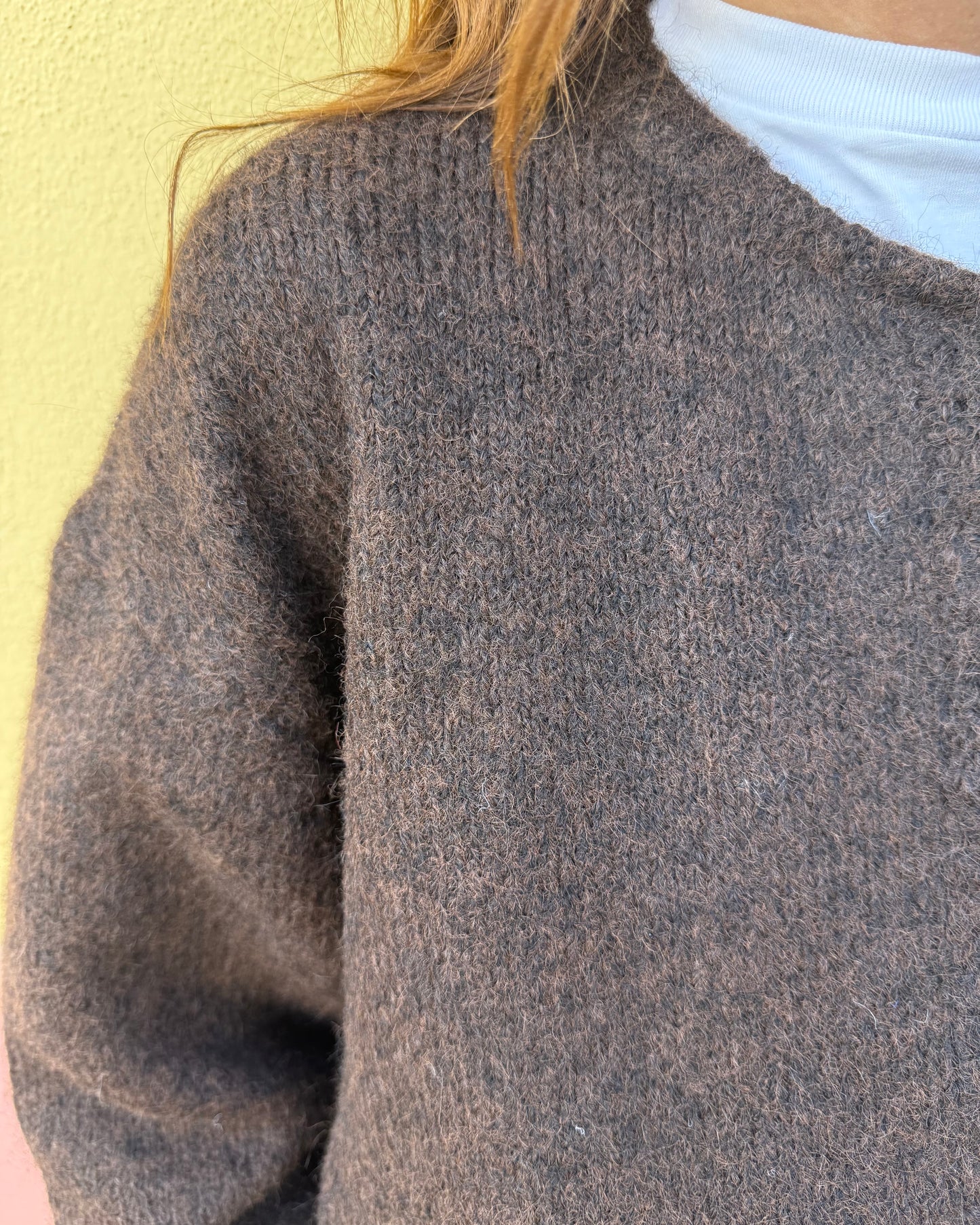 Cardigan Olívia - Castanho