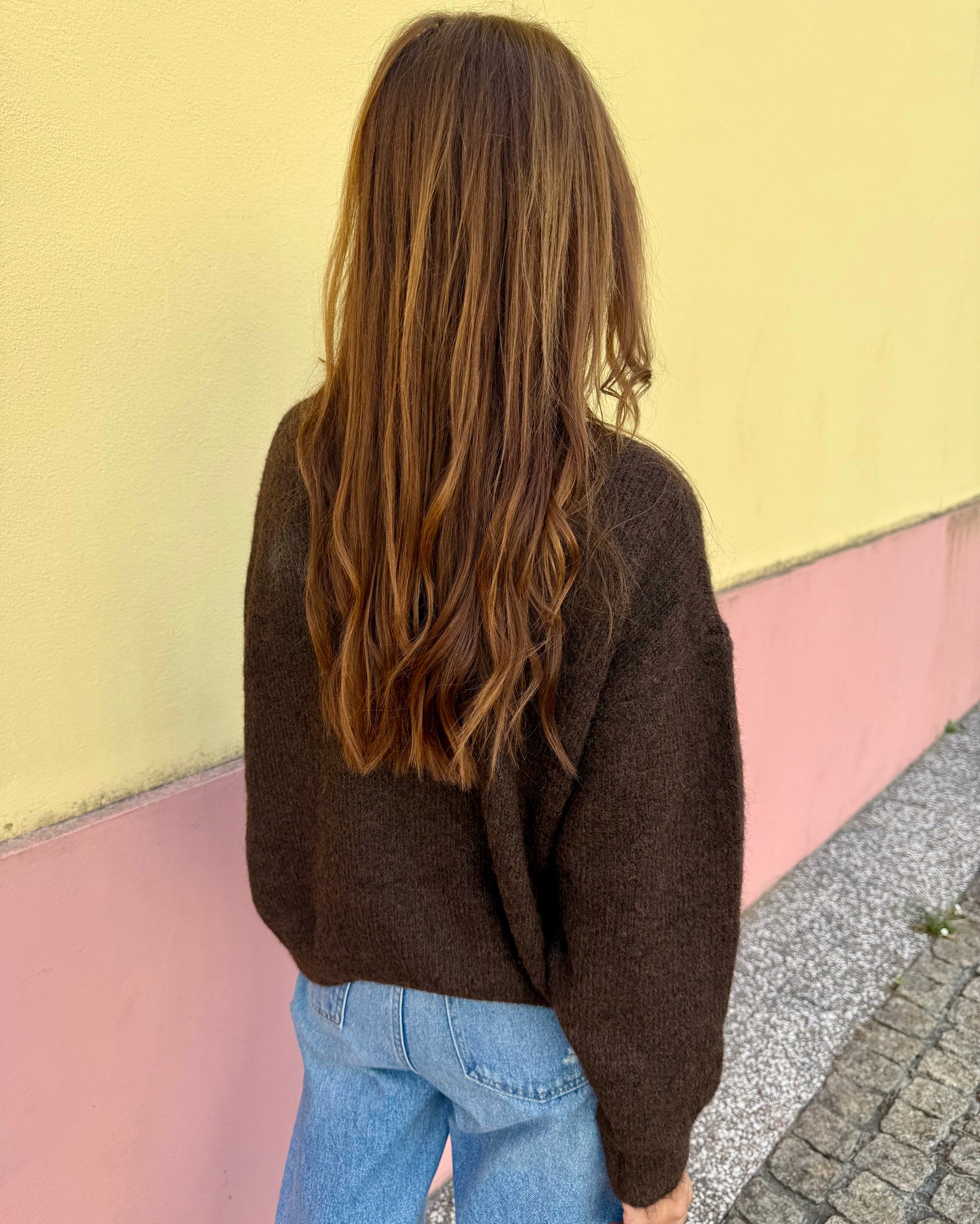 Cardigan Olívia - Castanho