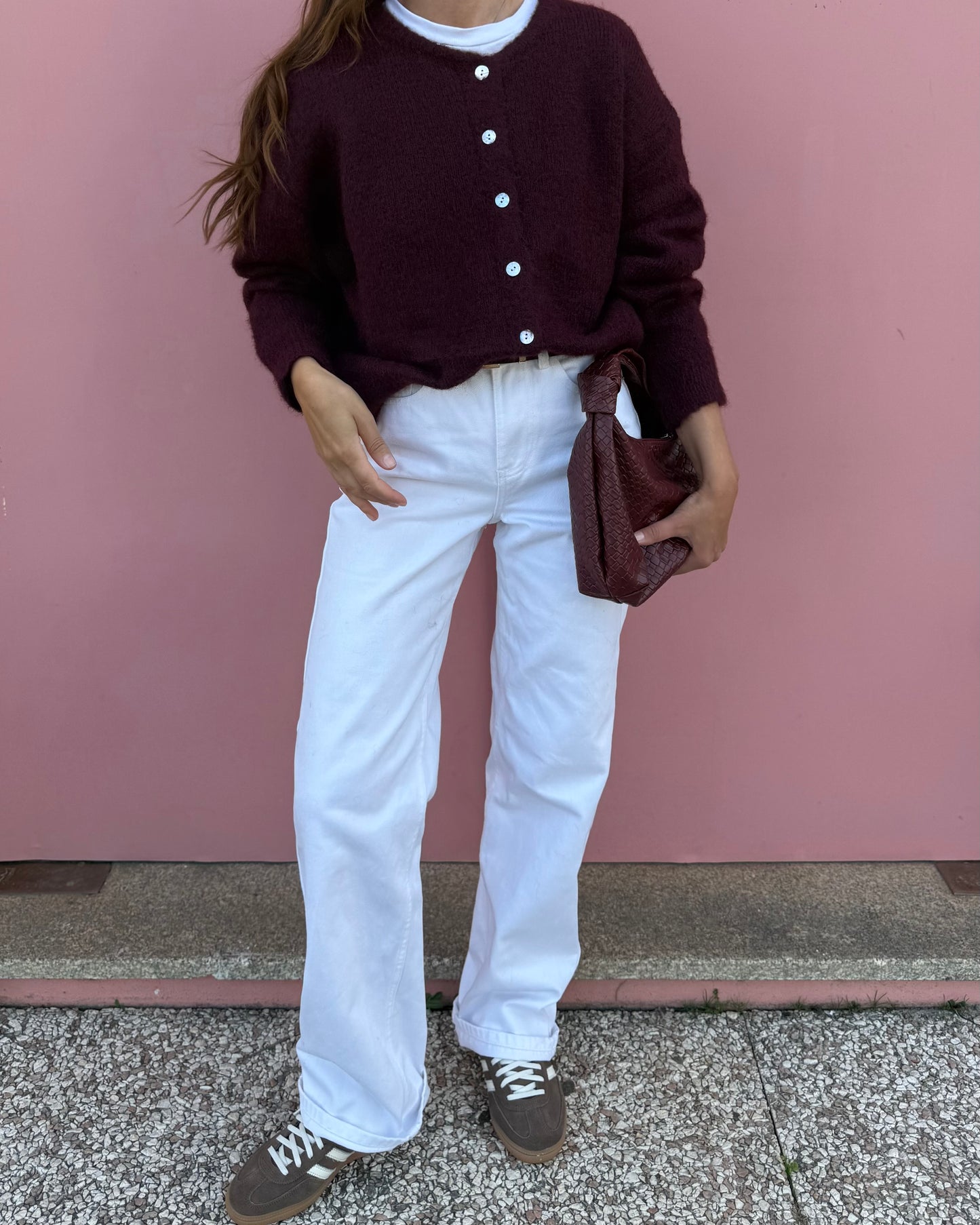 Cardigan Olívia - Burgundy