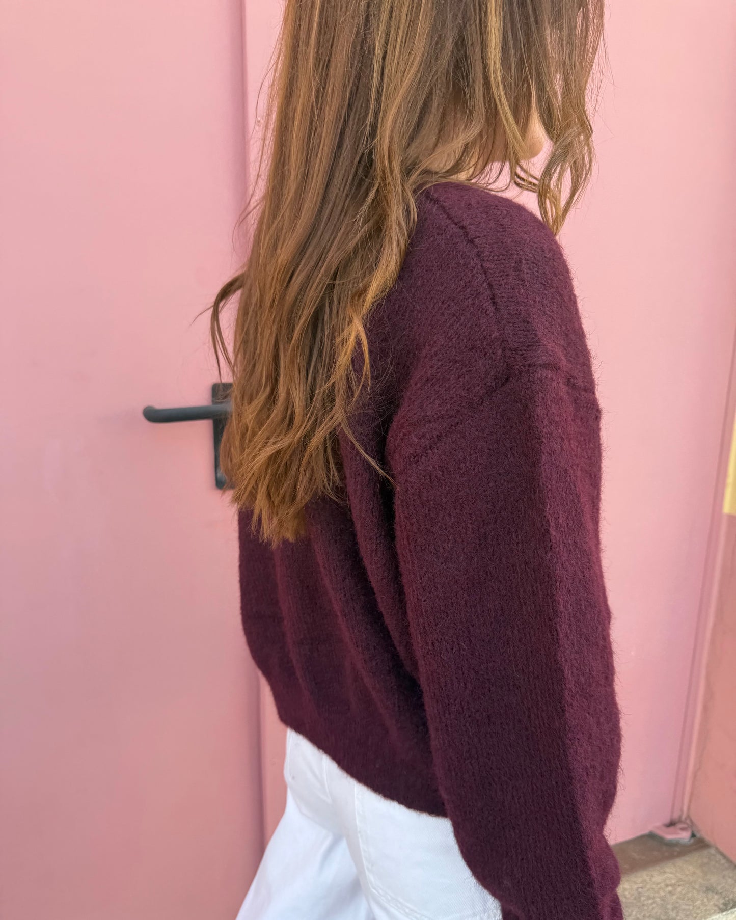 Cardigan Olívia - Burgundy