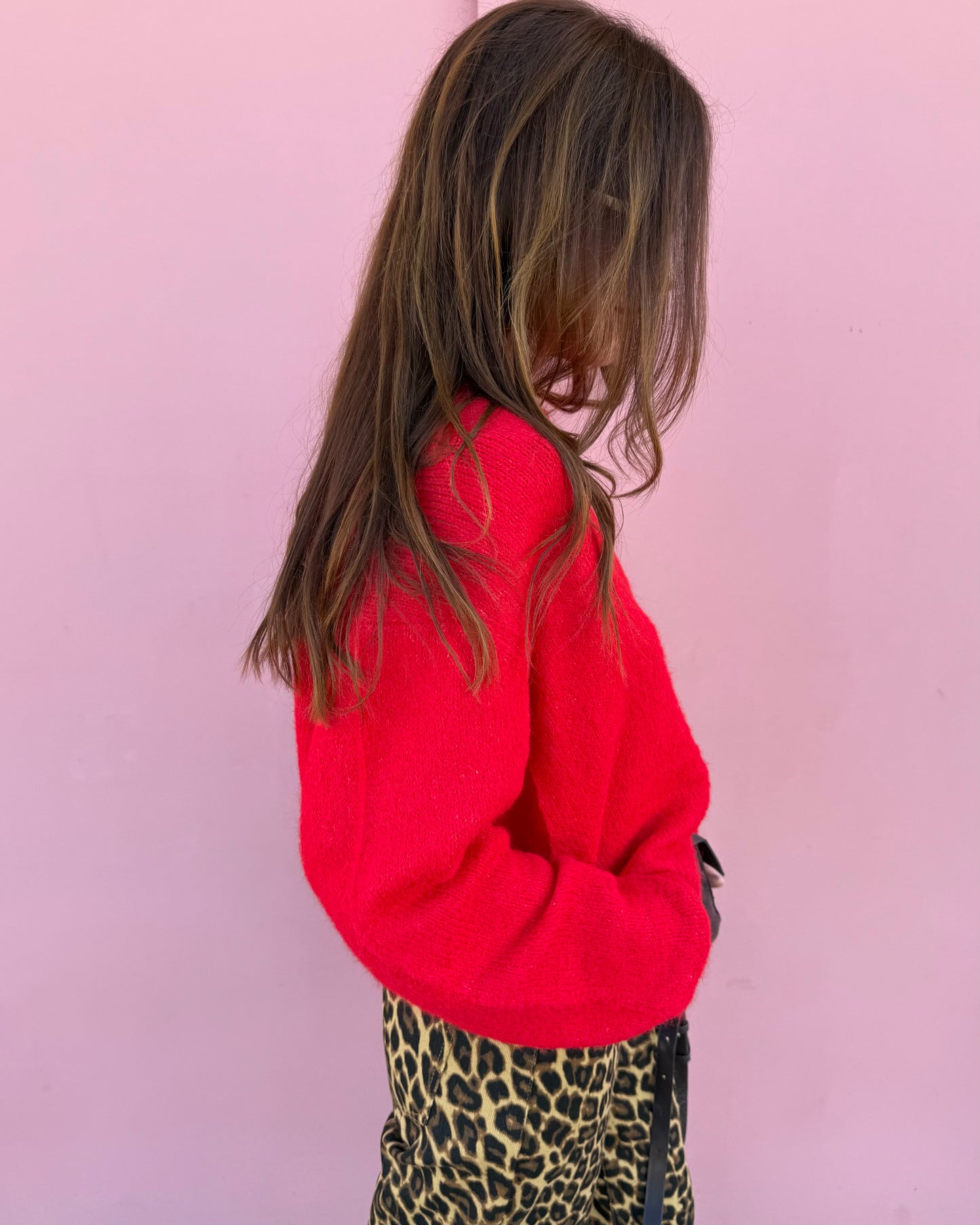 Cárdigan Olívia - Vermelho