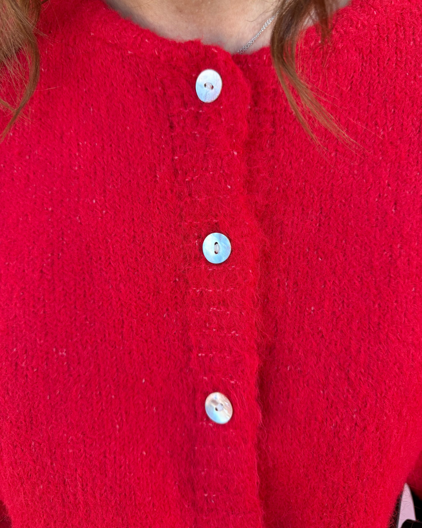 Cárdigan Olívia - Vermelho