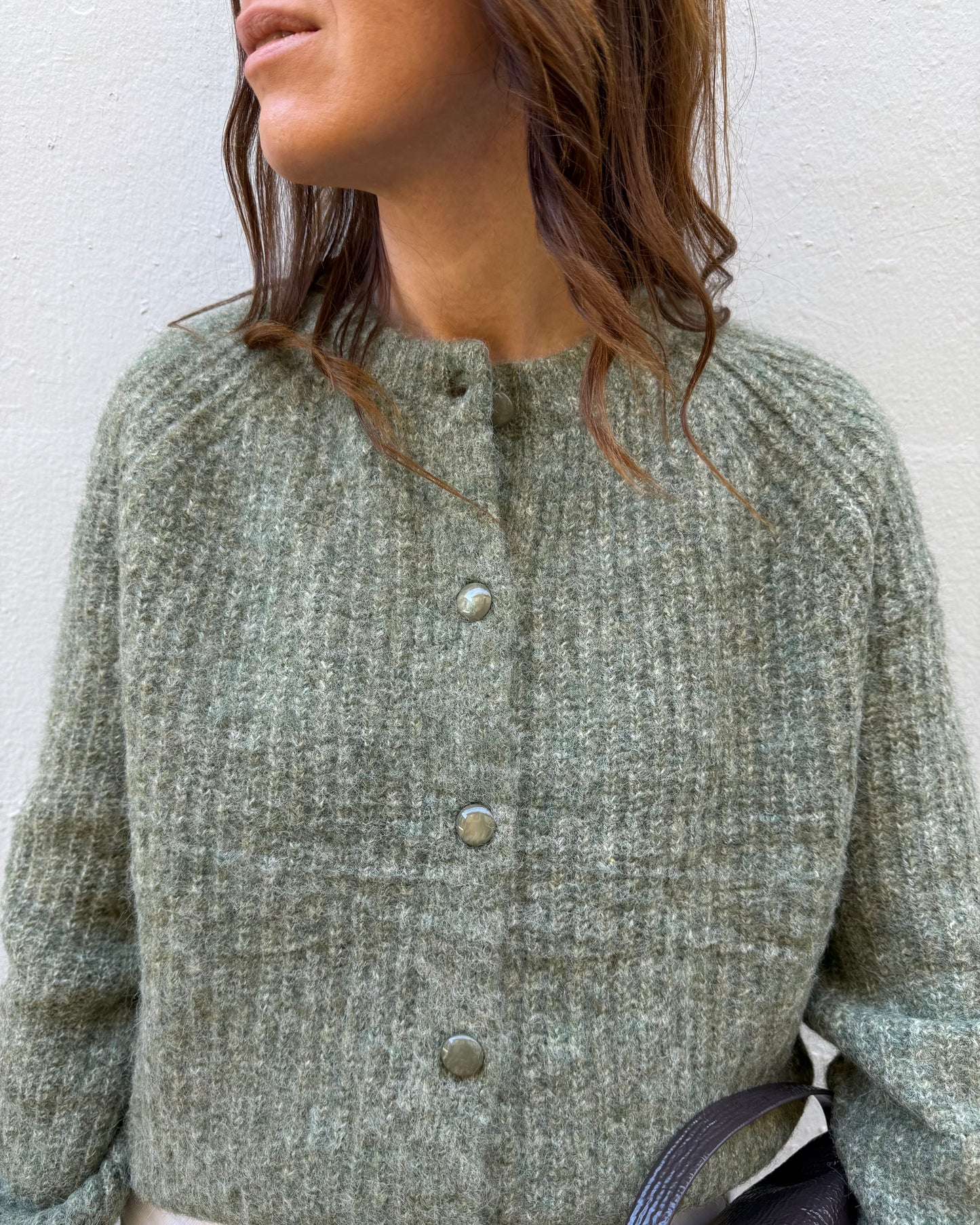 Cardigan Amélia - Verde - ( Pré-Venda - Envio até 09/12)