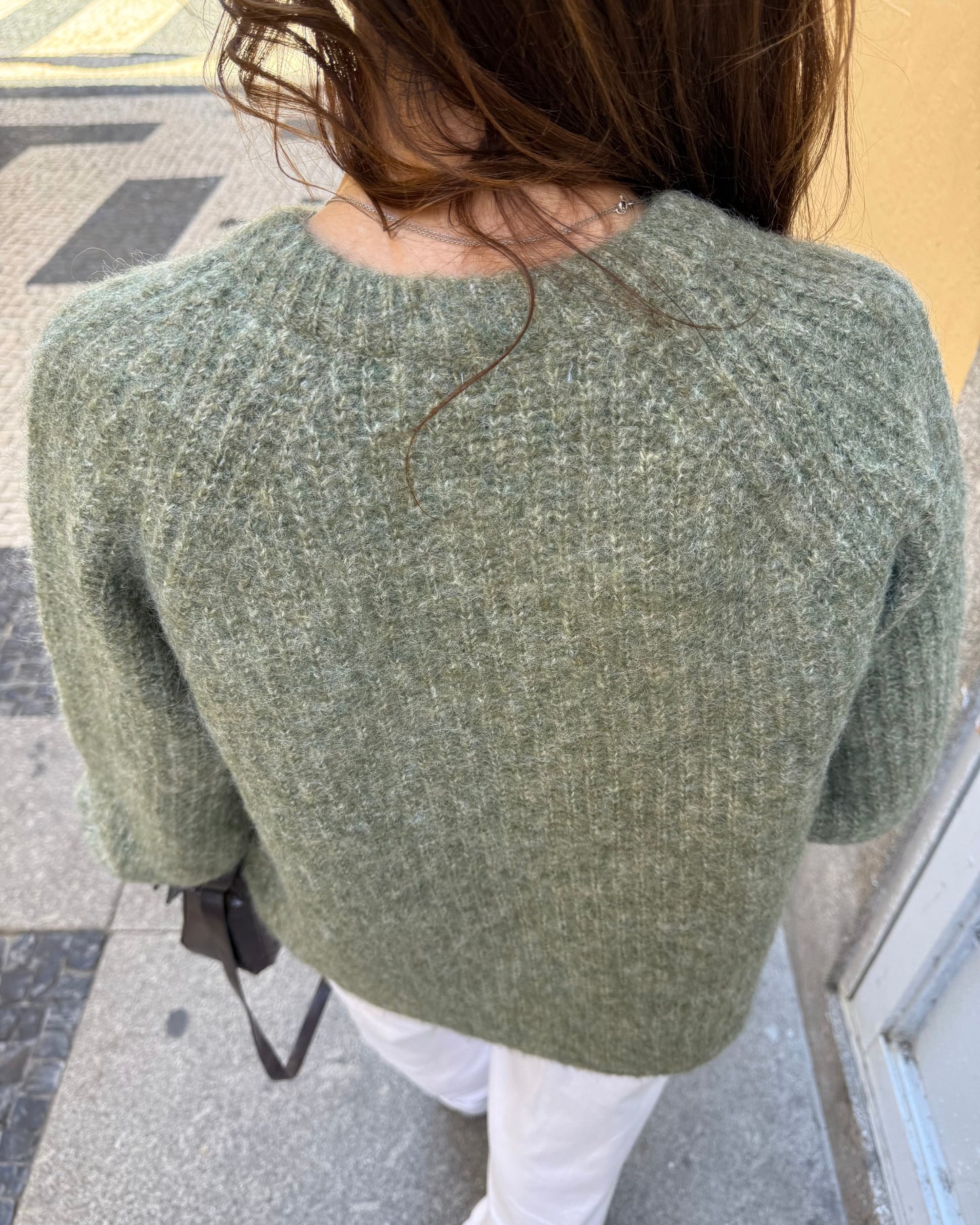 Cardigan Amélia - Verde - ( Pré-Venda - Envio até 09/12)