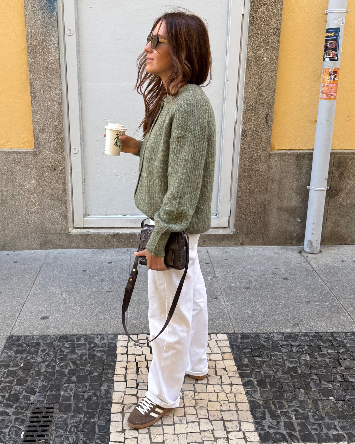 Cardigan Amélia - Verde - ( Pré-Venda - Envio até 09/12)