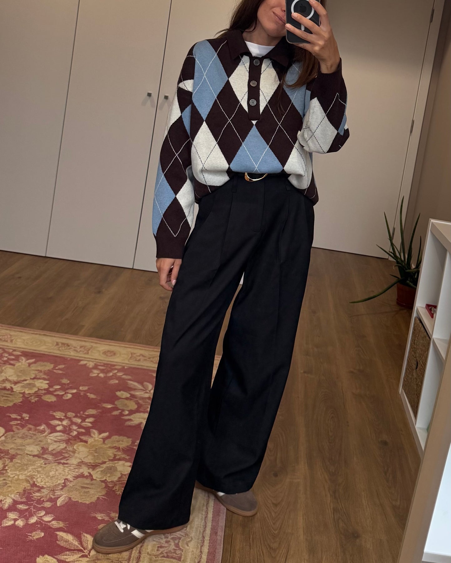 Calças de Alfaiataria Expresso - Preto