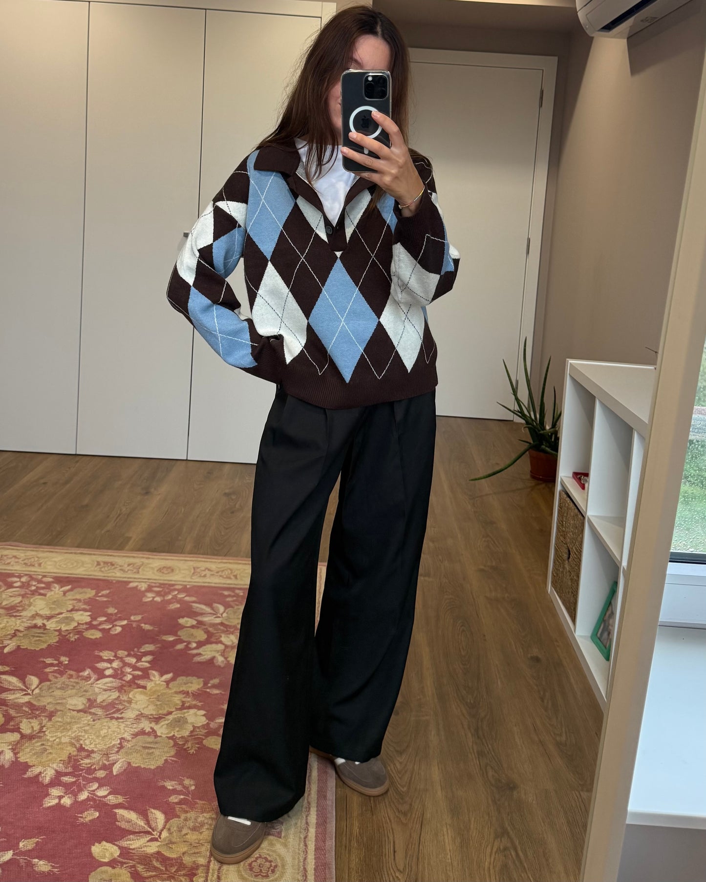 Calças de Alfaiataria Expresso - Preto