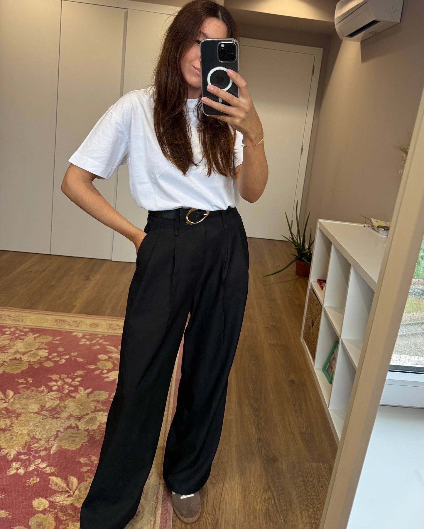 Calças de Alfaiataria Expresso - Preto